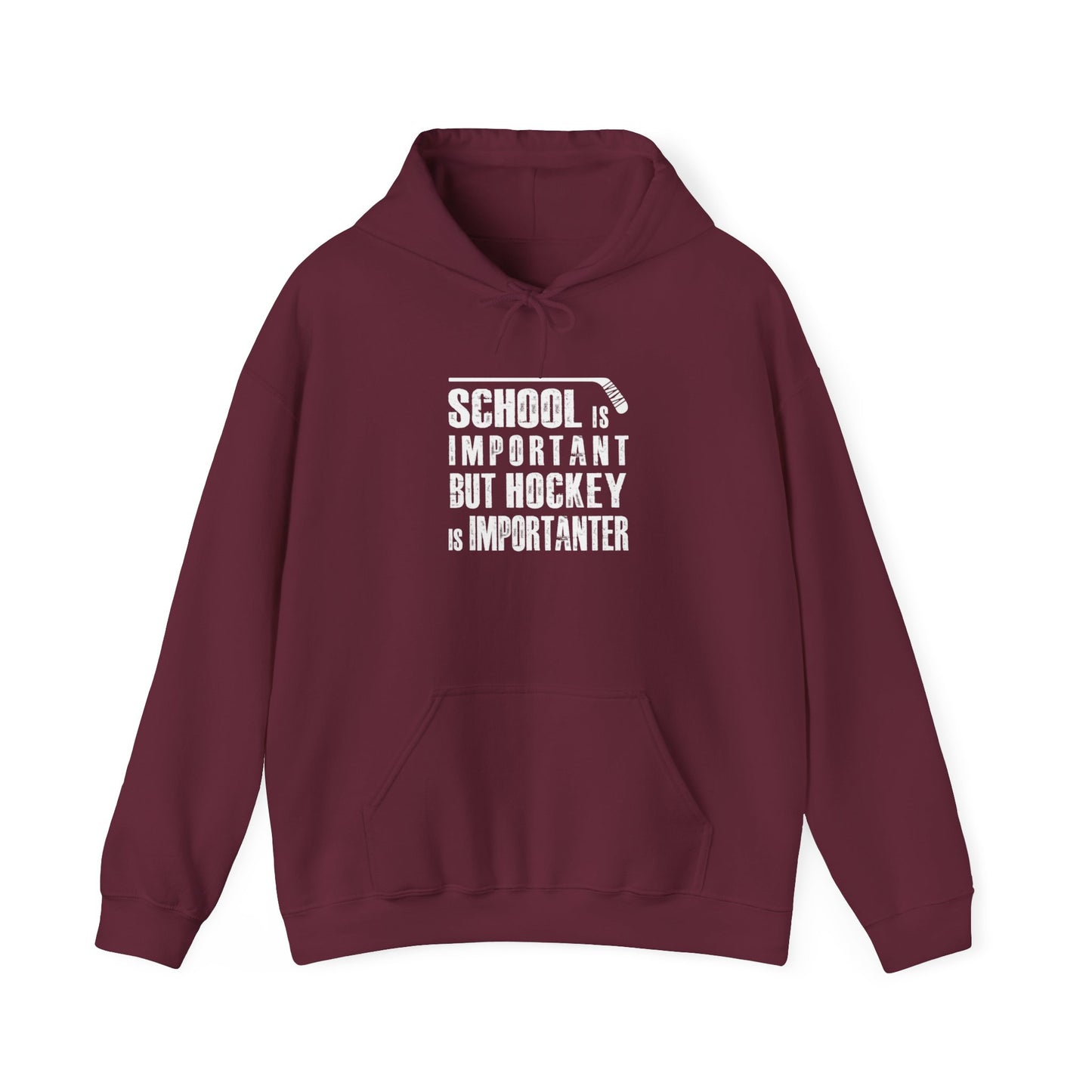 Le hockey est un sweat à capuche adulte plus important