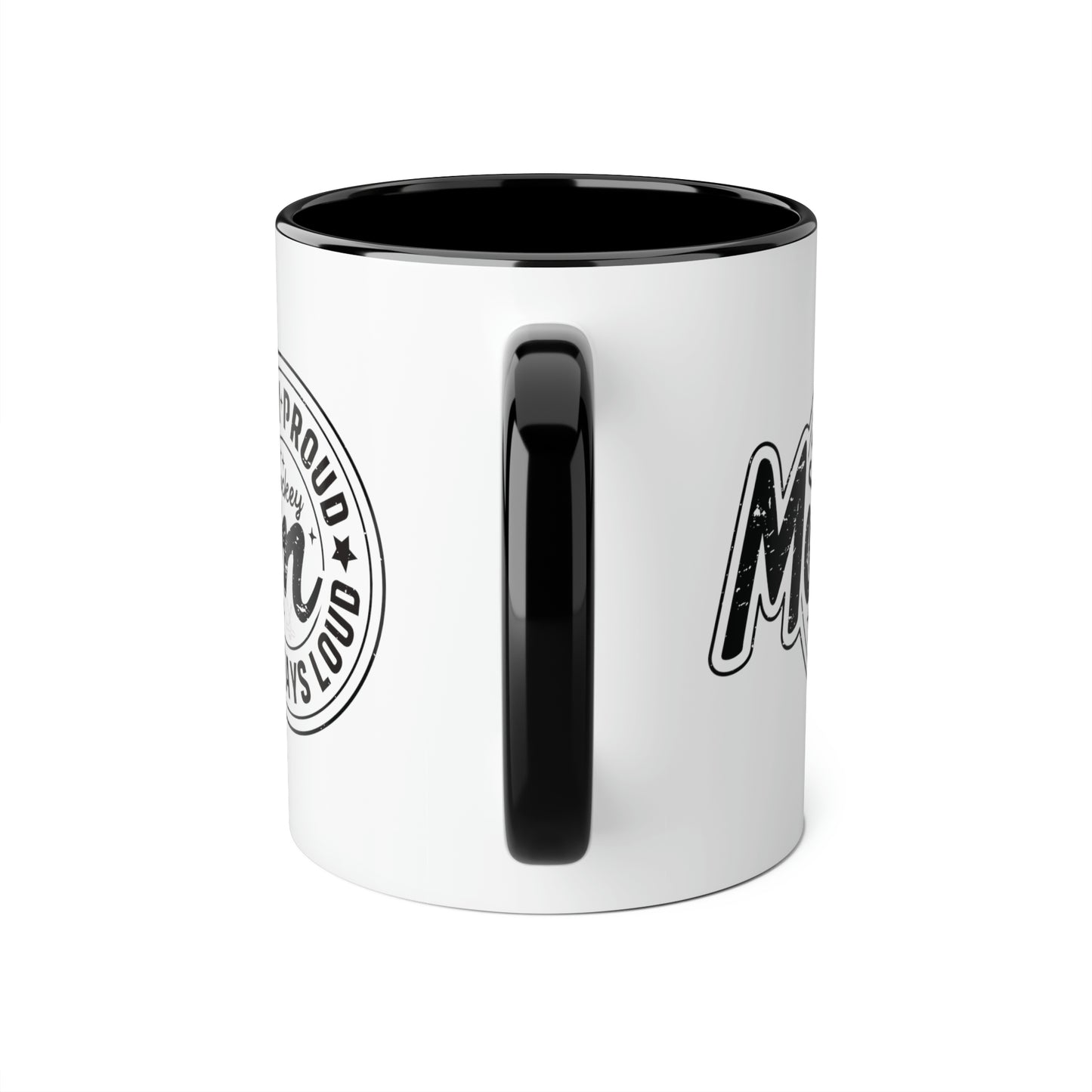 Tasse Crazy Proud Hockey Mom (6 couleurs), 11oz