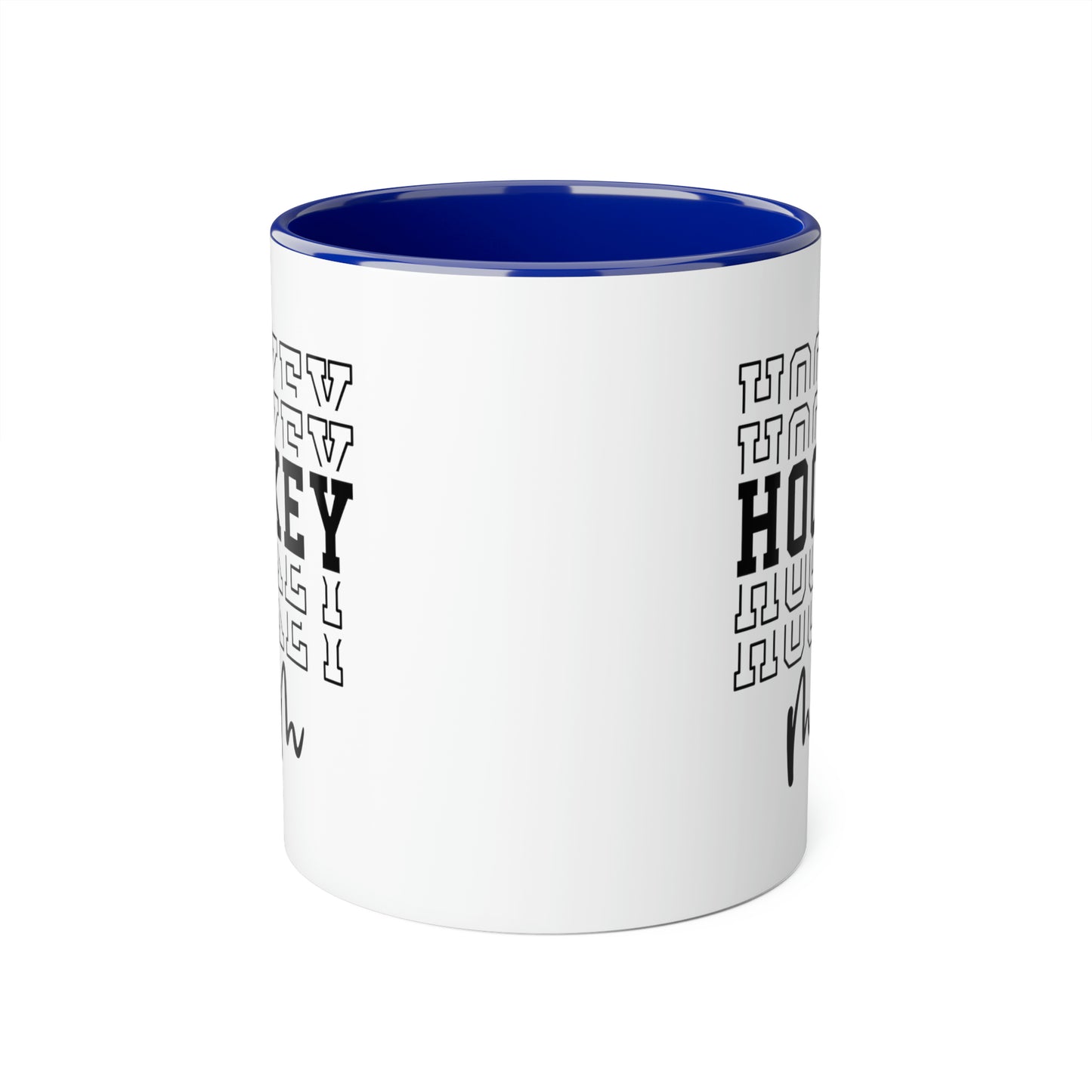 HOCKEY HOCKEY HOCKEY MOM Mug (6 couleurs), 11oz