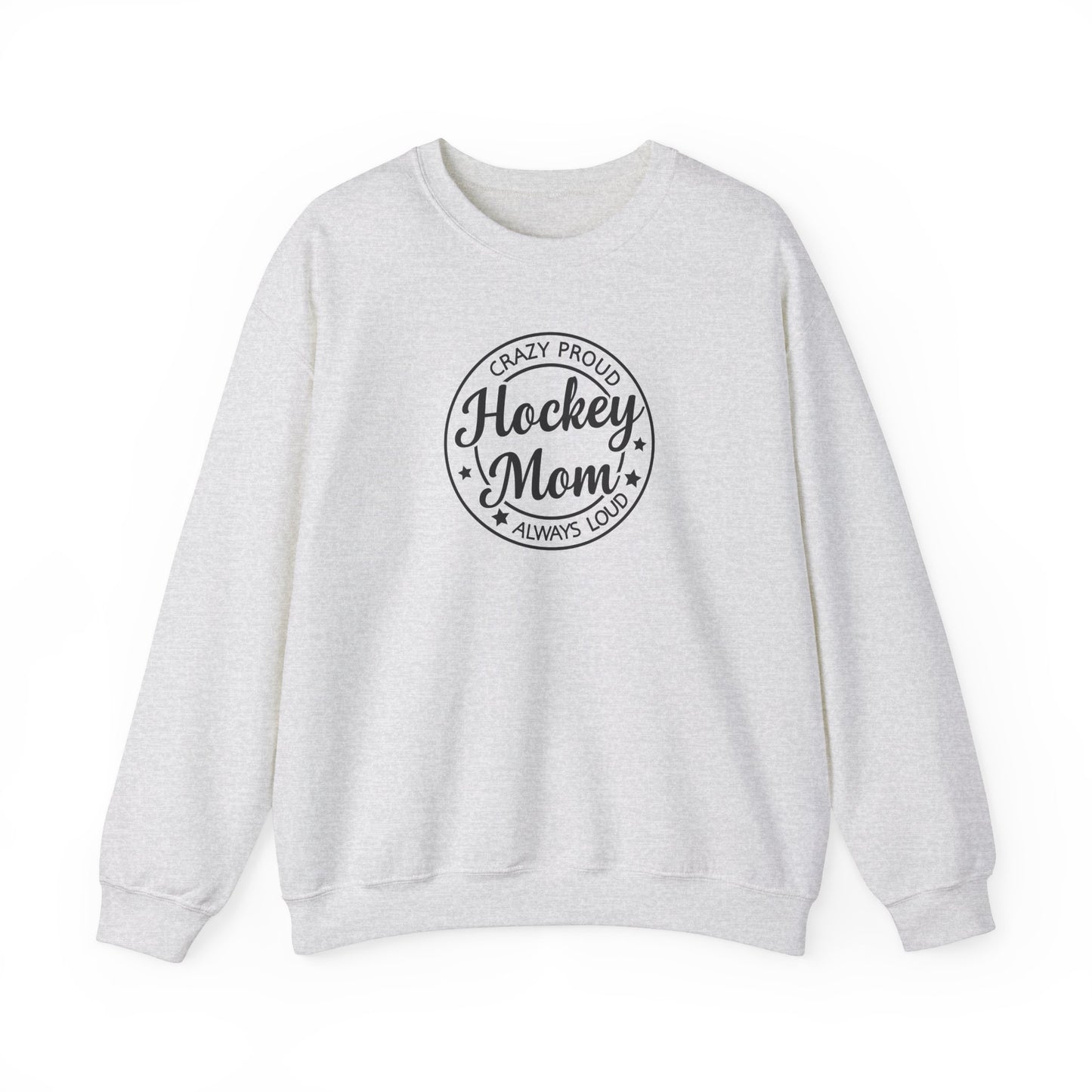 Crazy Proud Hockey Mom Adulte Crewneck