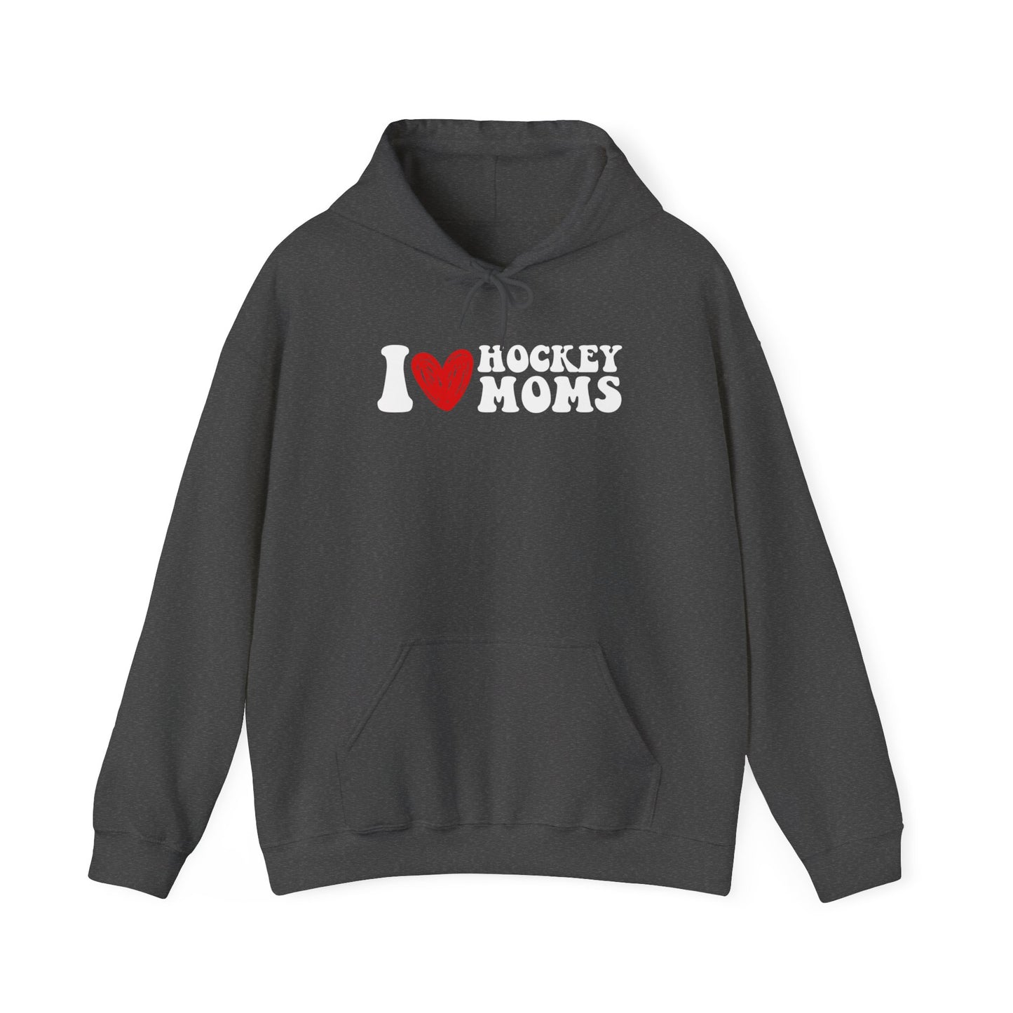 I ❤️ Sweat à capuche adulte Hockey Moms