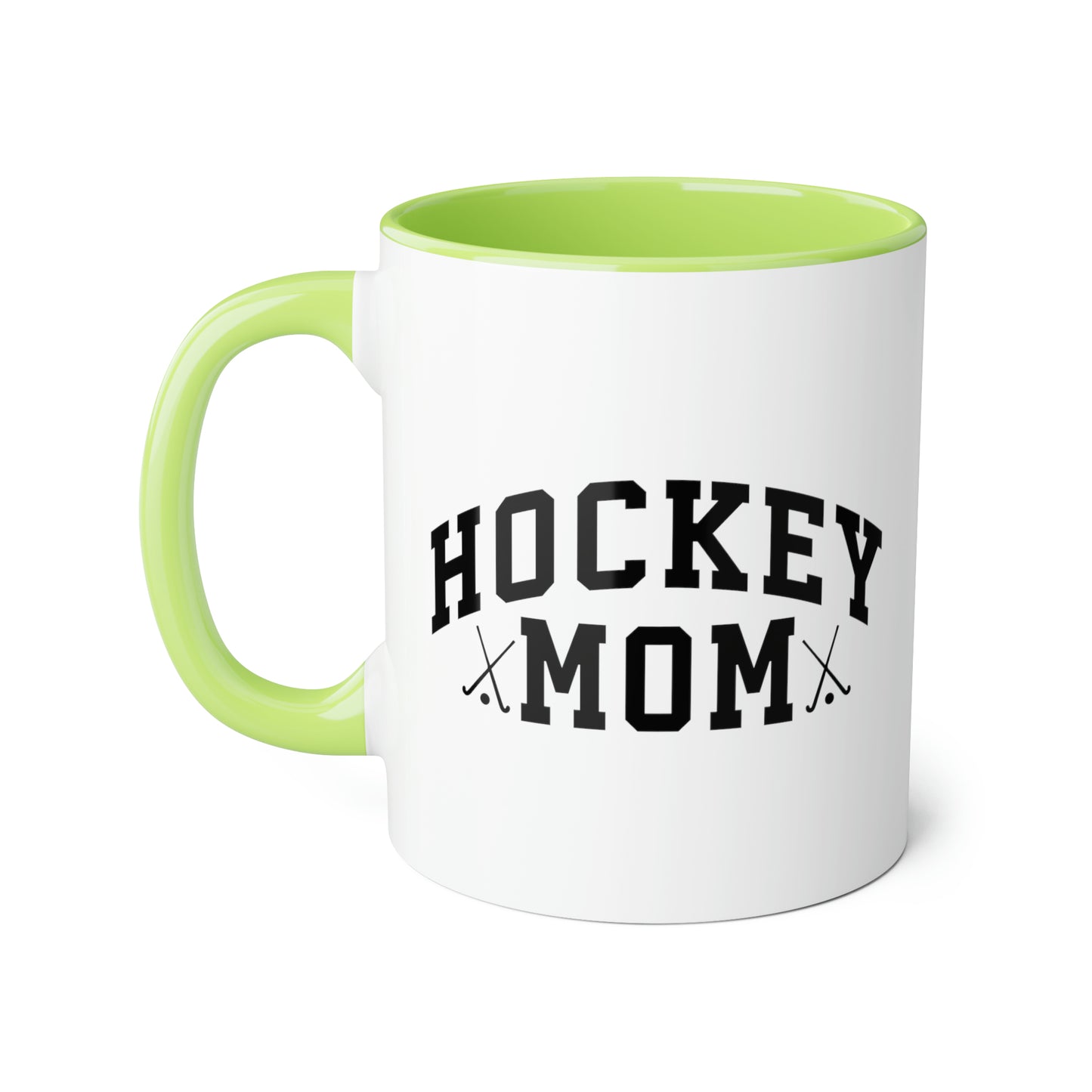 Tasse de maman de hockey classique (6 couleurs), 11oz