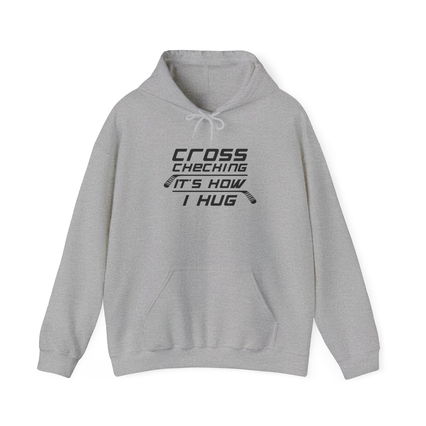 Sweat à capuche adulte Cross Check Hugs