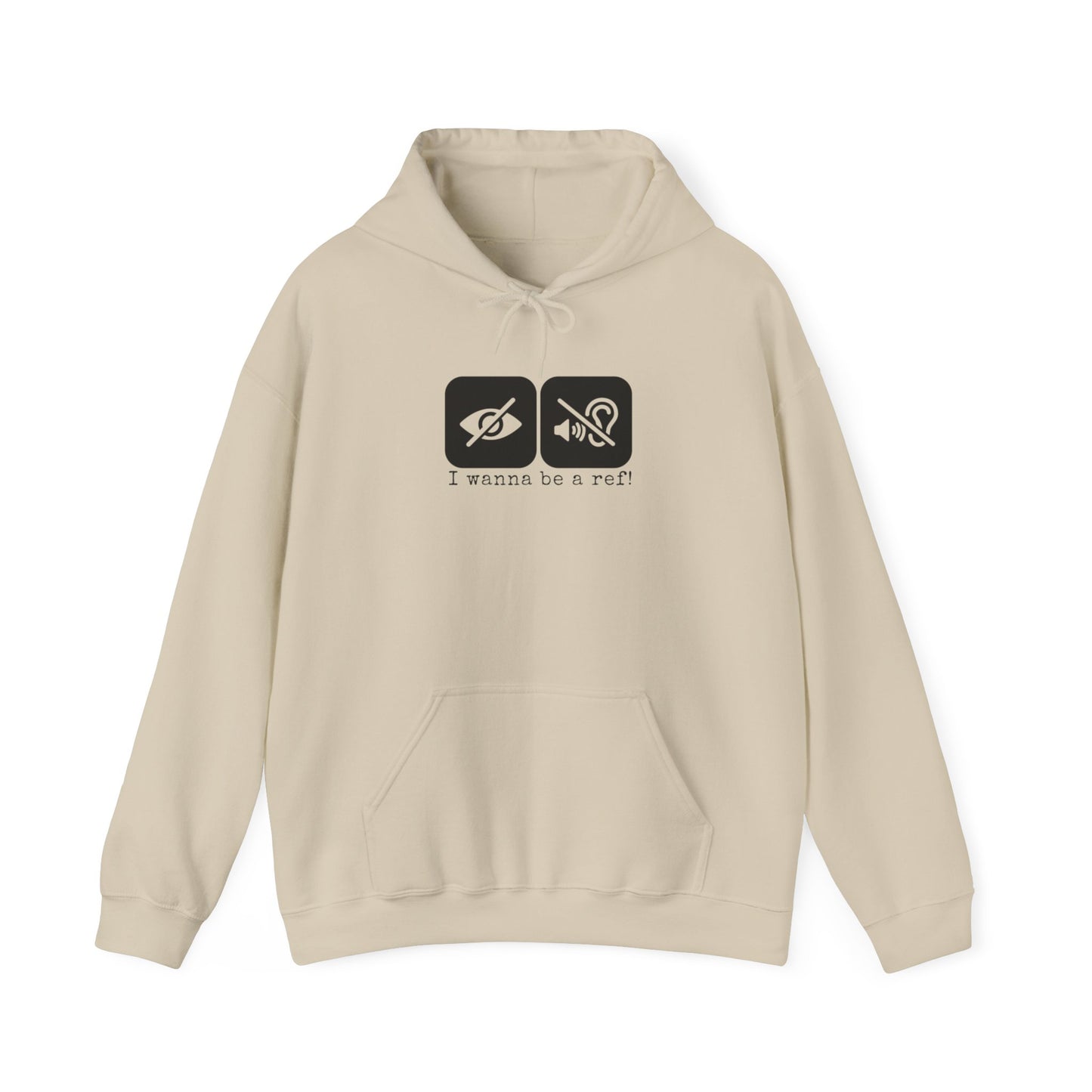 Je veux être un sweat à capuche adulte Ref