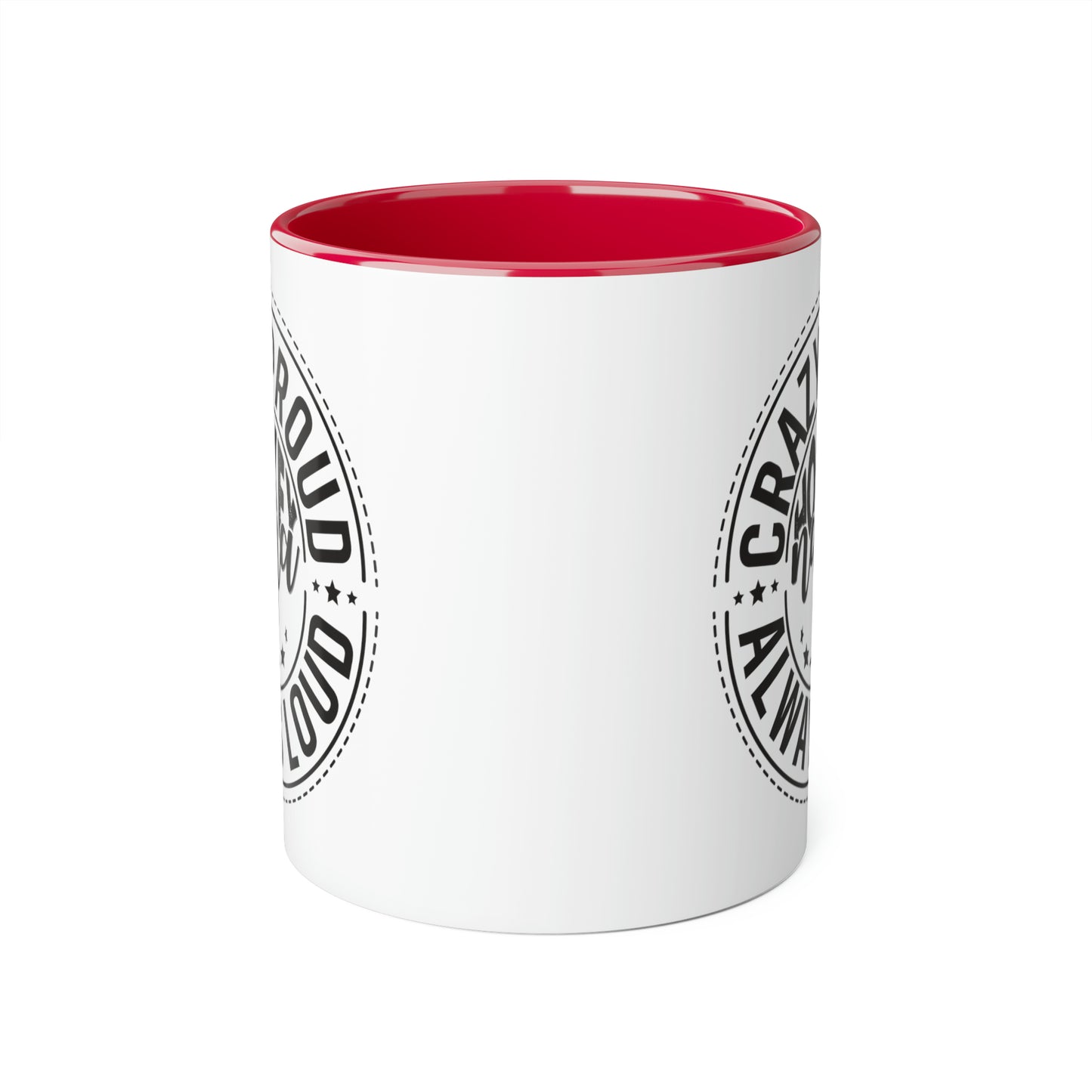 Tasse Crazy Proud Hockey Nana (6 couleurs), 11oz