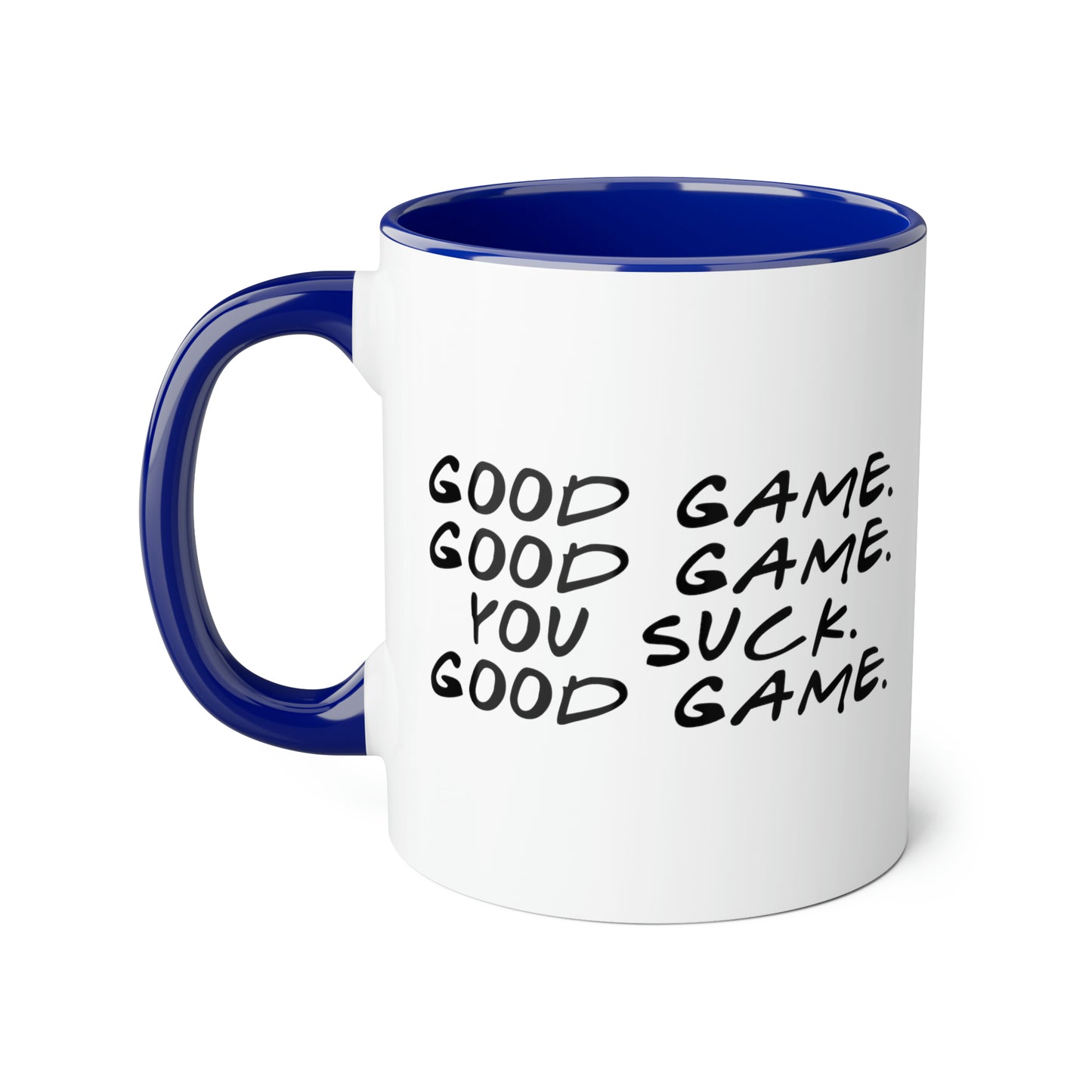 Tasse poignée de main (6 couleurs), 11oz