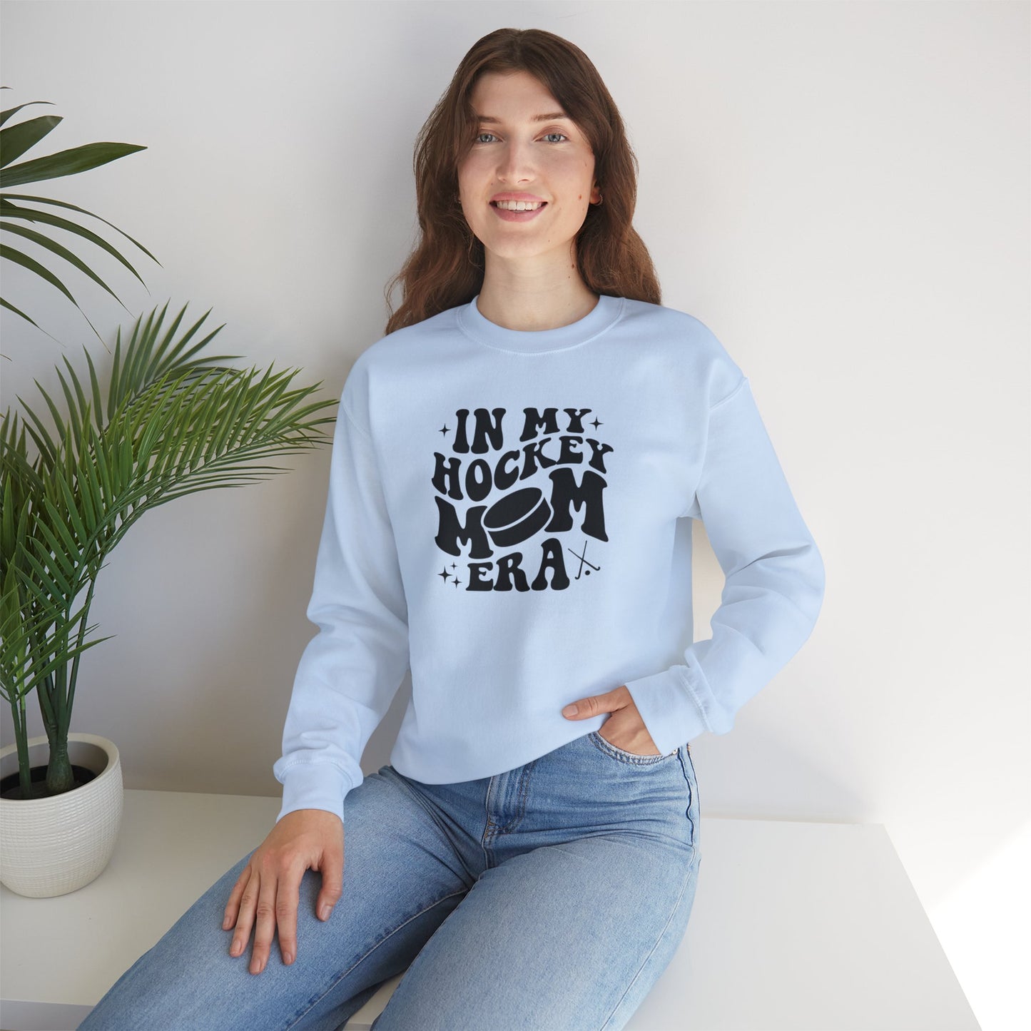 Hockey Mom Era Adulte Crewneck