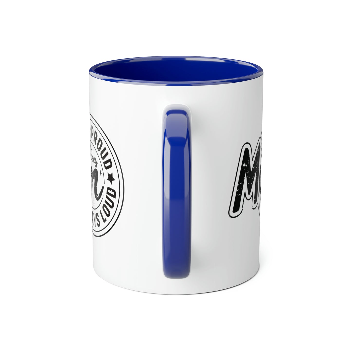 Tasse Crazy Proud Hockey Mom (6 couleurs), 11oz