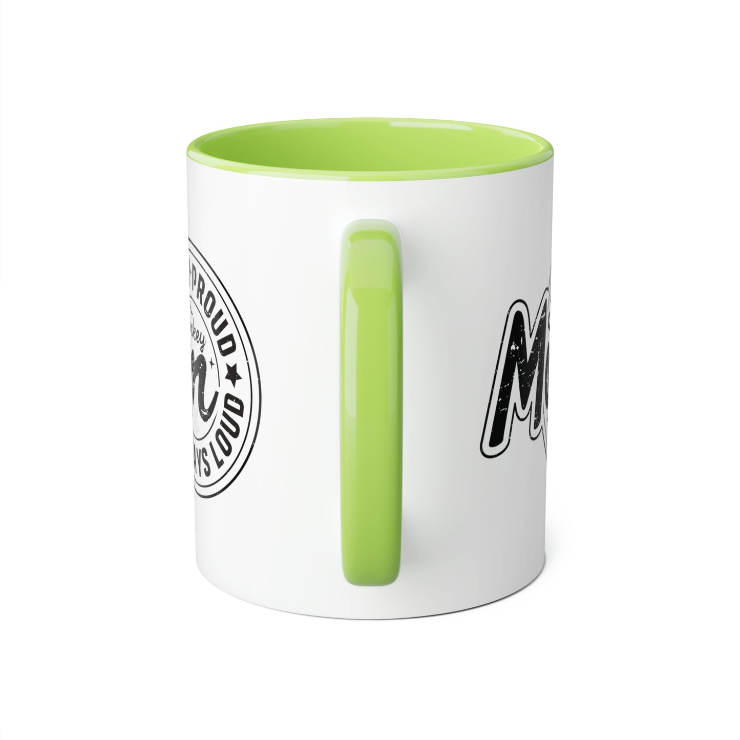 Tasse Crazy Proud Hockey Mom (6 couleurs), 11oz