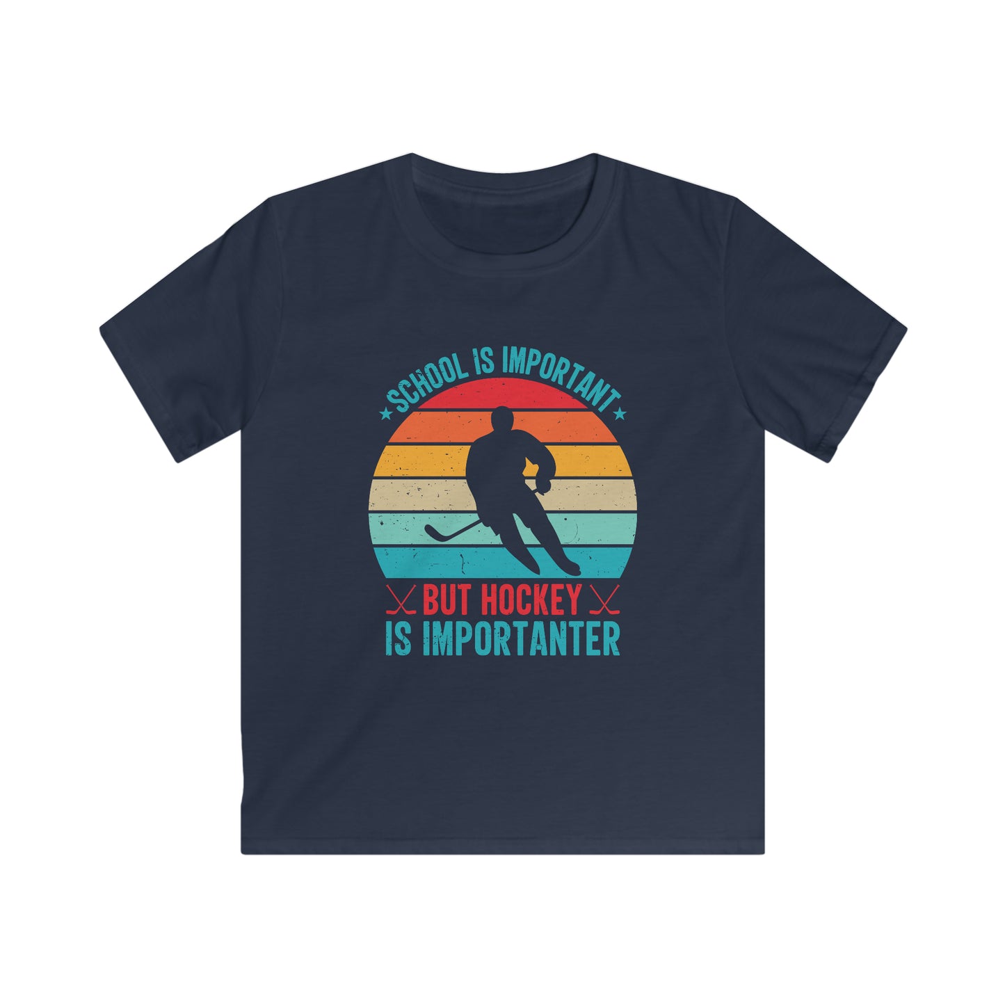 Le hockey est plus important T-shirt enfant