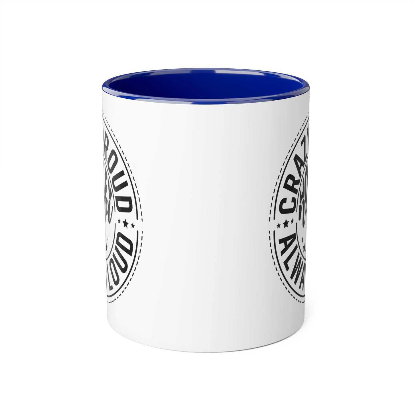Tasse Crazy Proud Hockey Nana (6 couleurs), 11oz