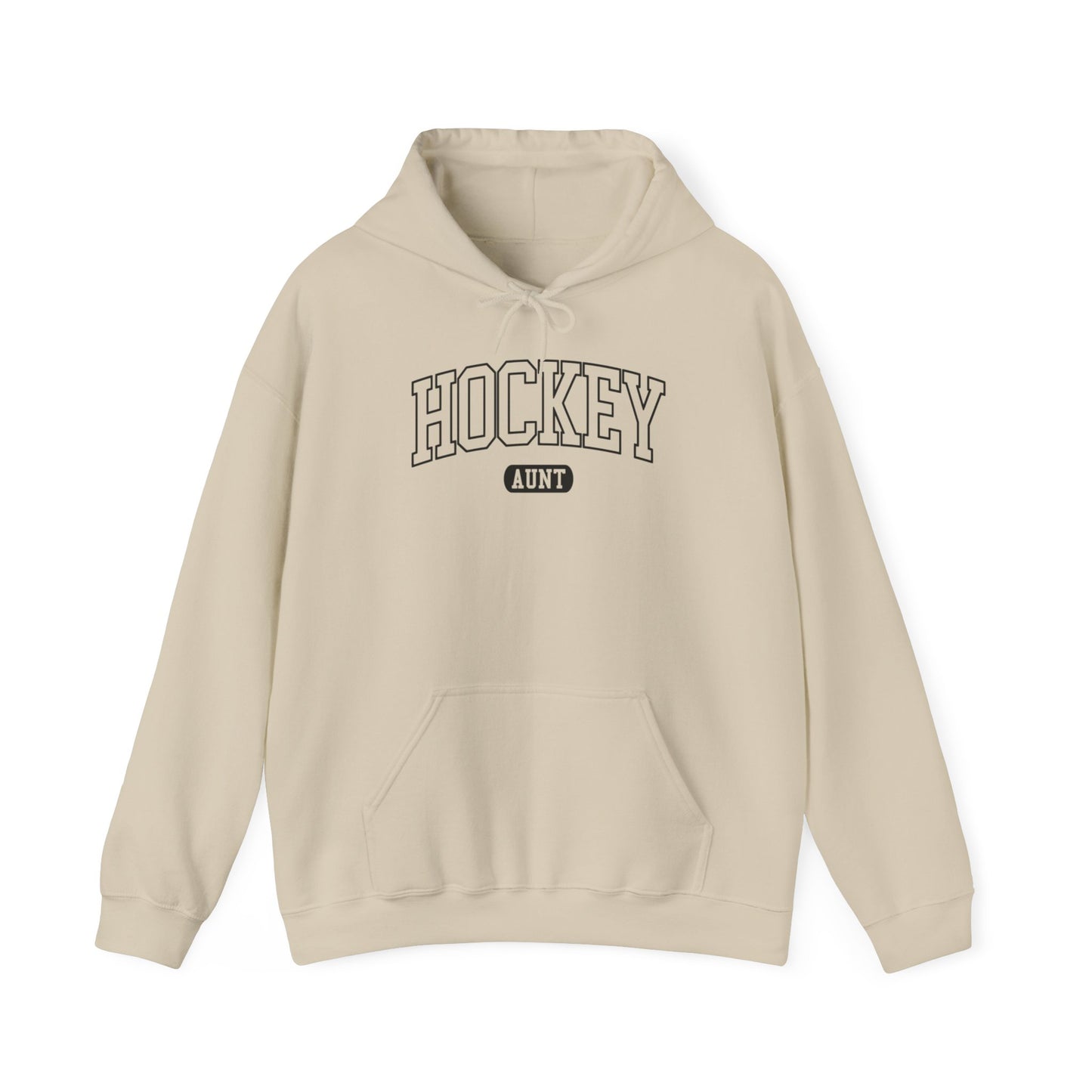 Sweat à capuche adulte So Preppy Hockey Tante