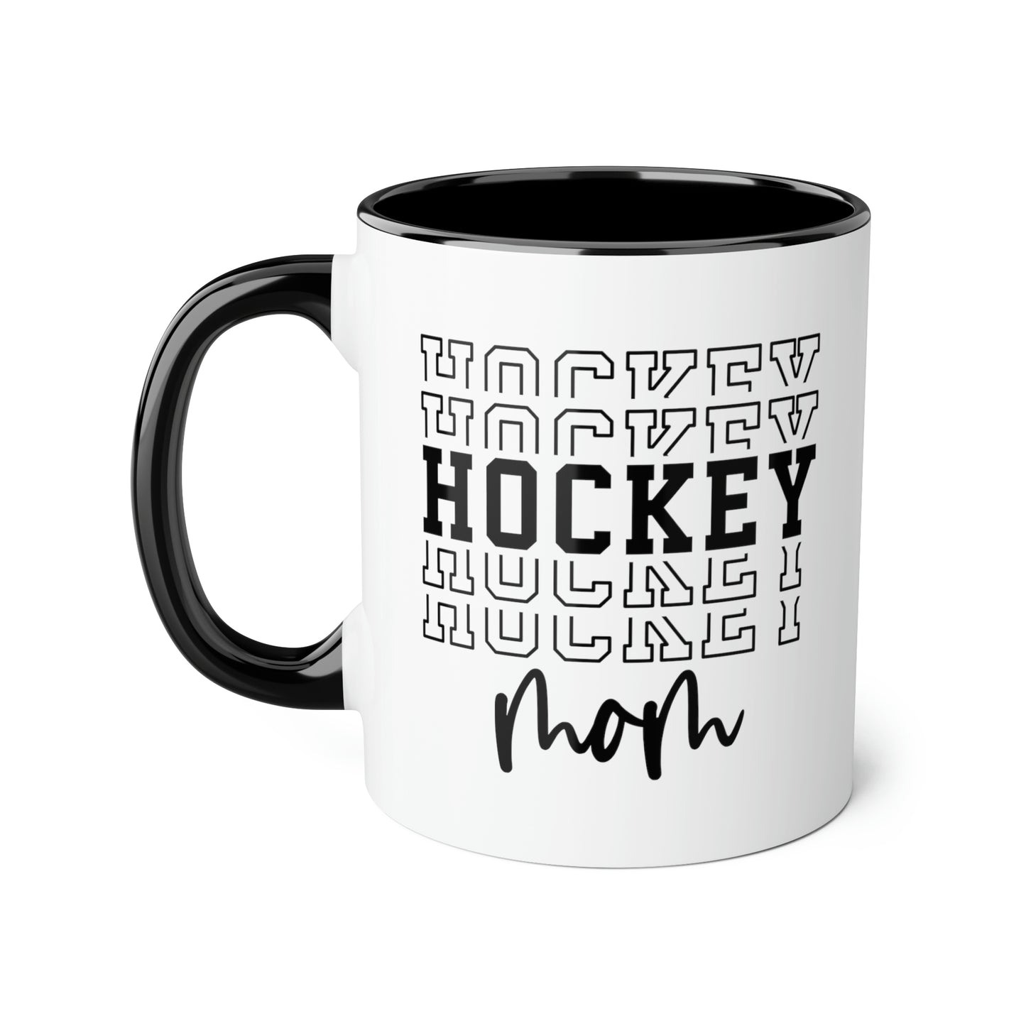 HOCKEY HOCKEY HOCKEY MOM Mug (6 couleurs), 11oz