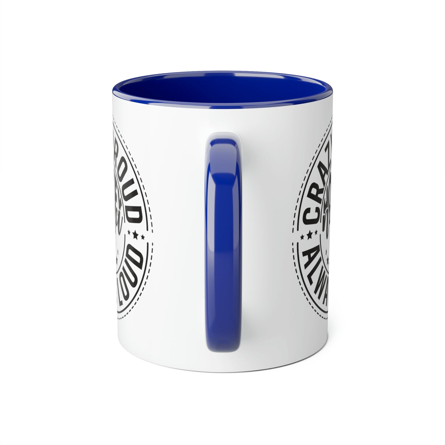 Tasse Crazy Proud Hockey Nana (6 couleurs), 11oz