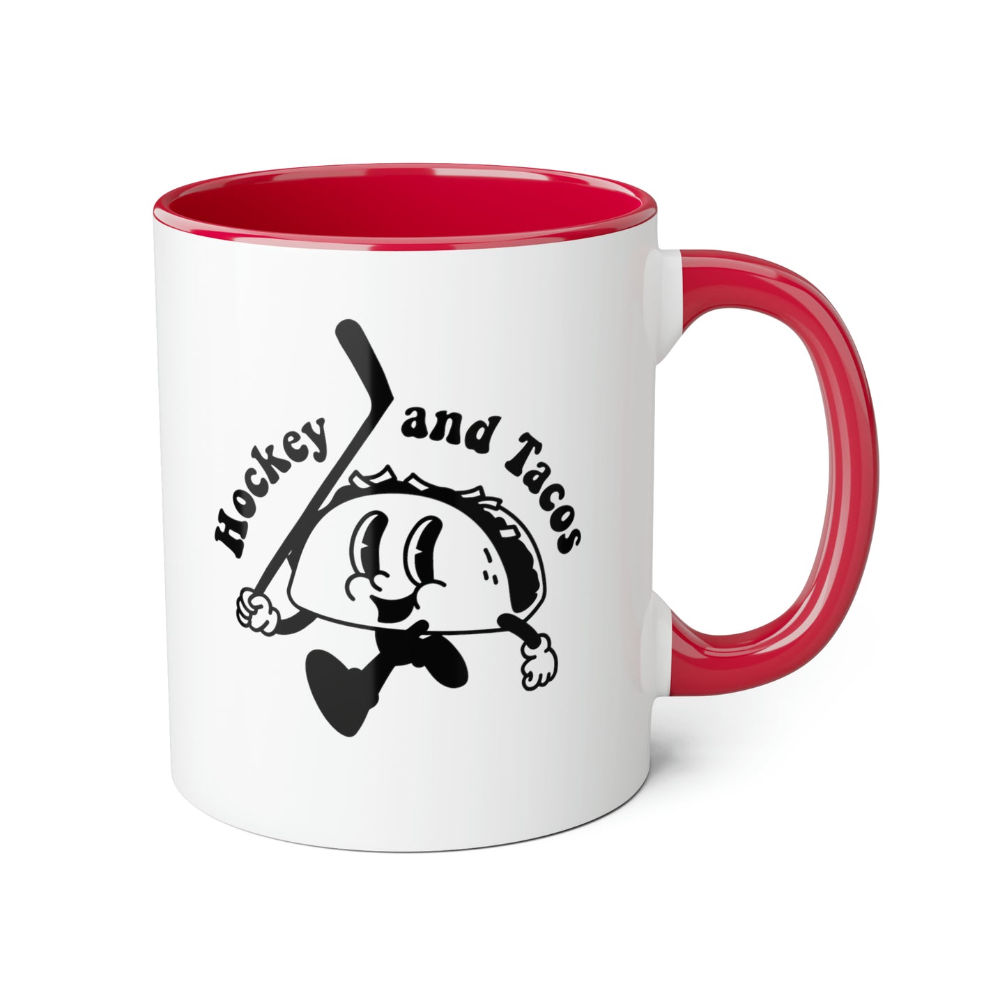 Tasse Hockey & Tacos (6 couleurs), 11oz