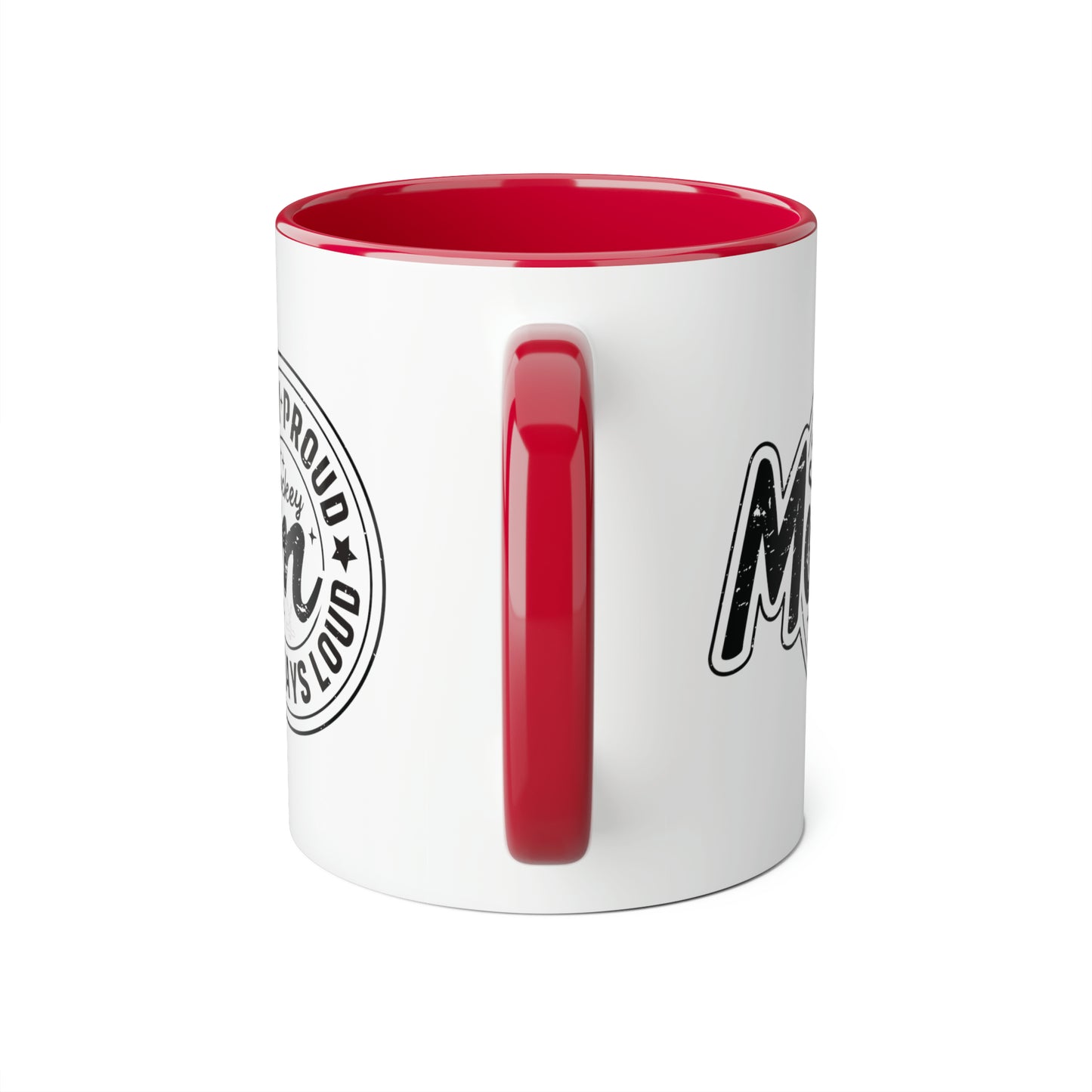 Tasse Crazy Proud Hockey Mom (6 couleurs), 11oz