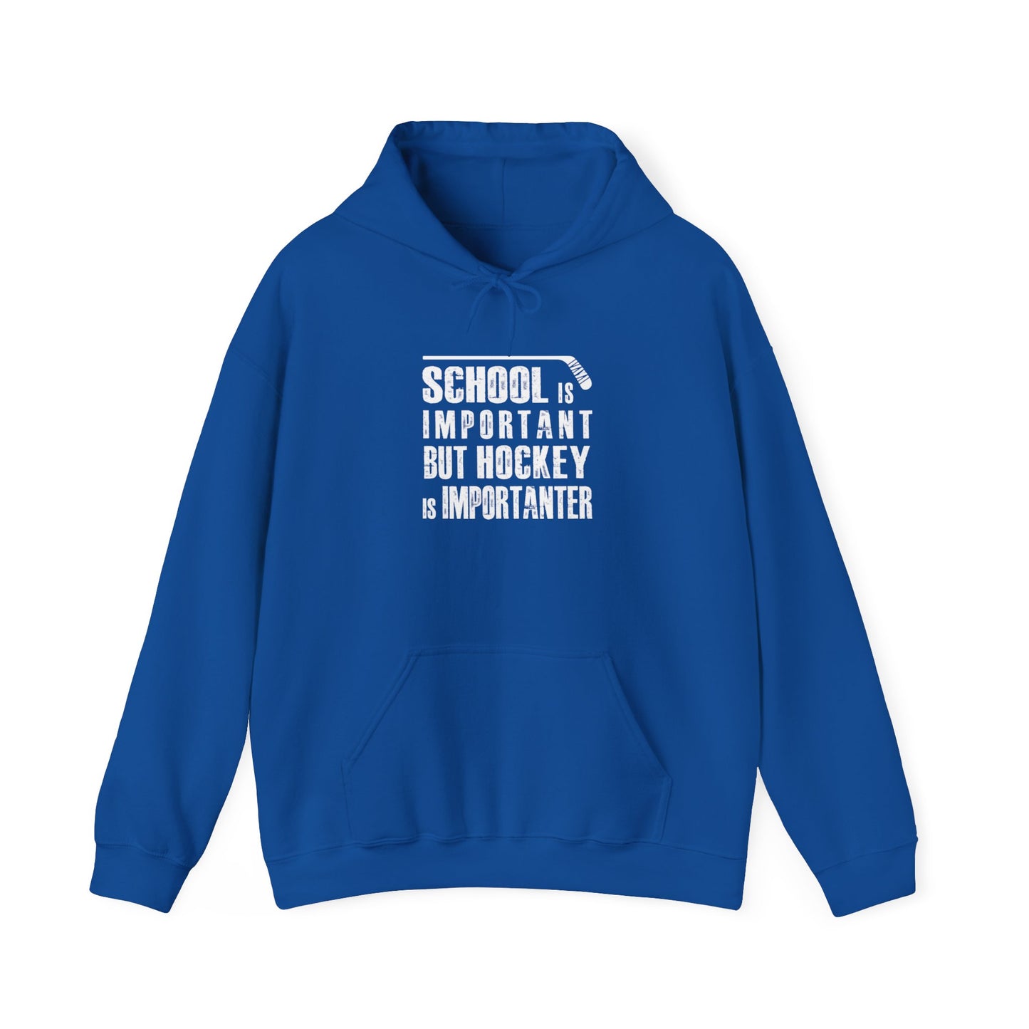 Le hockey est un sweat à capuche adulte plus important