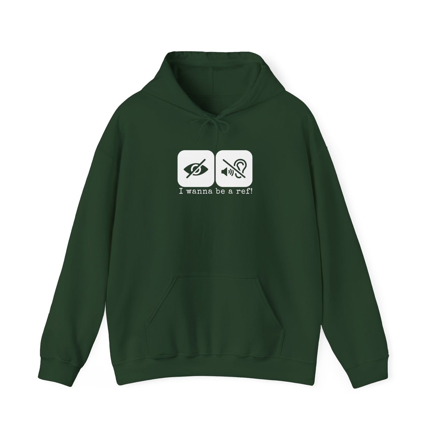 Je veux être un sweat à capuche adulte Ref