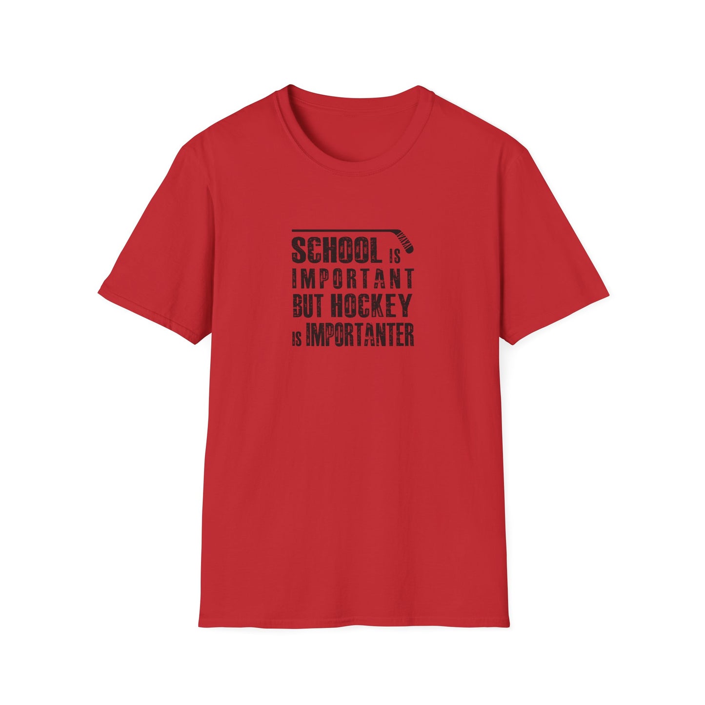 Le hockey est plus important T-shirt pour hommes