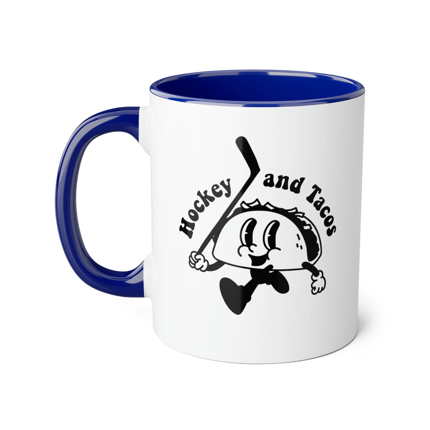 Tasse Hockey & Tacos (6 couleurs), 11oz