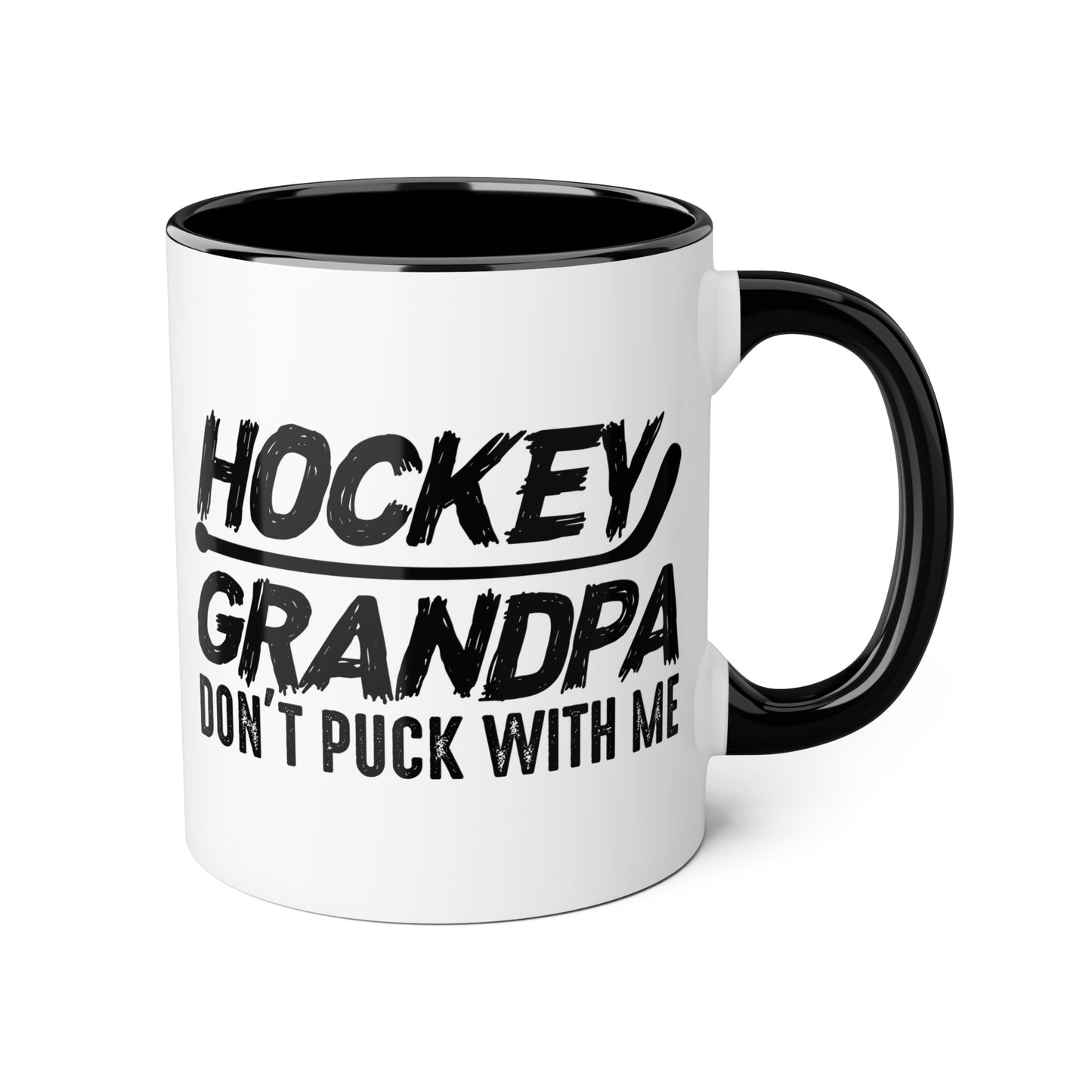 Ne Puck avec Grandpa Accent Mugs, 11oz