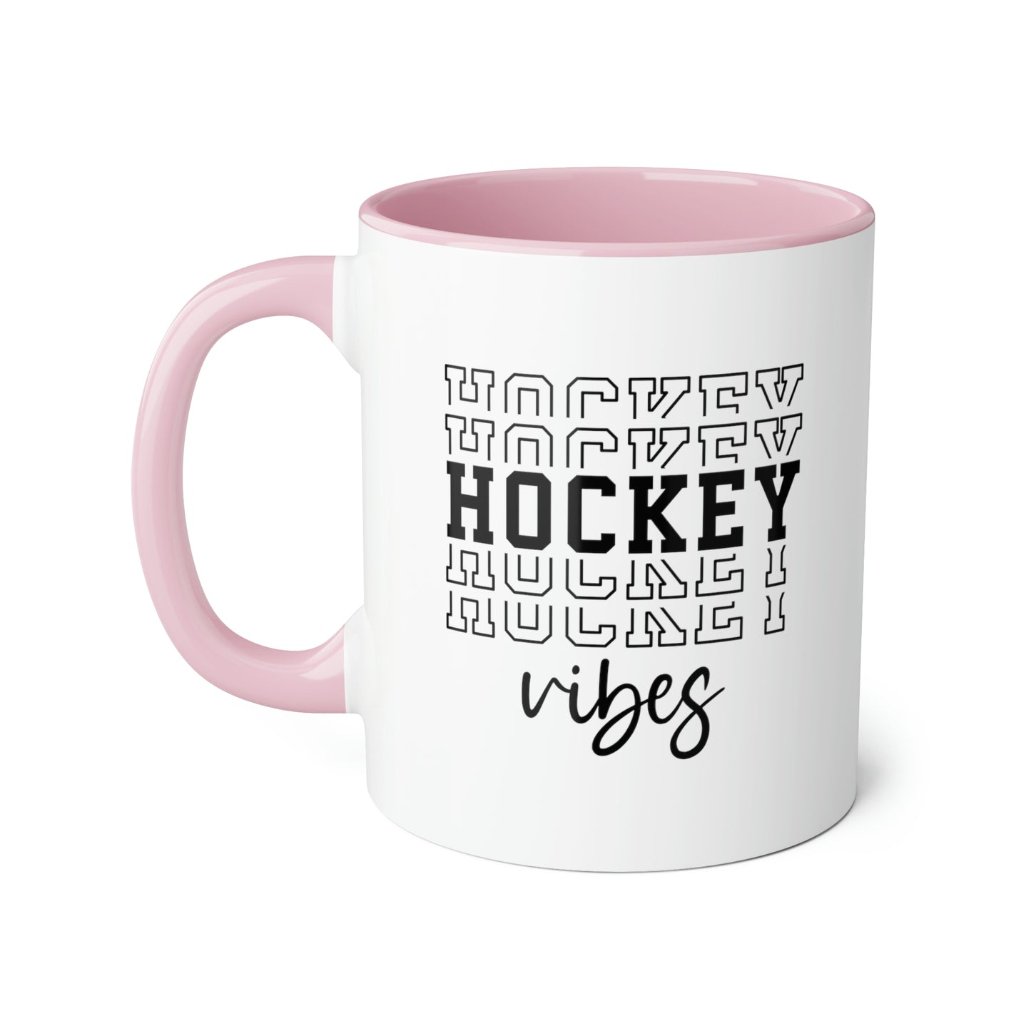 Tasse Hockey Vibes (6 couleurs), 11 oz