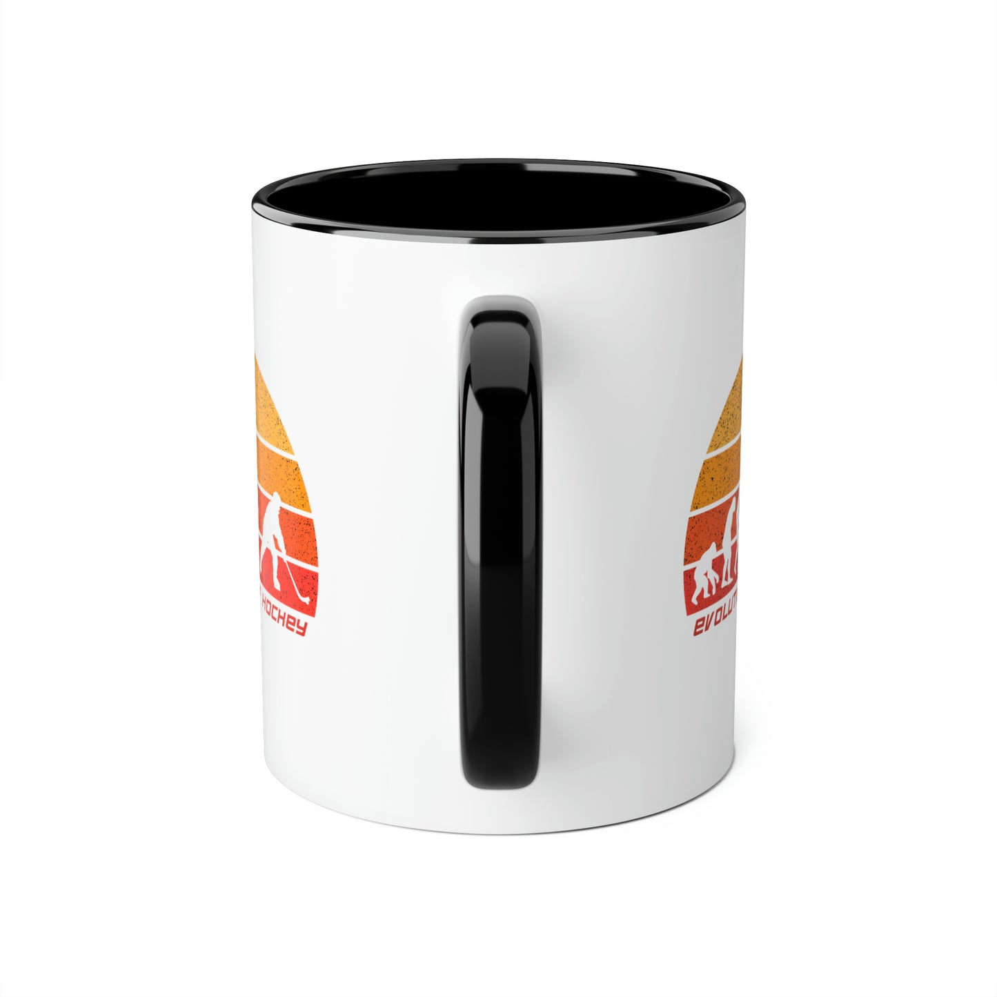 Tasse L'évolution du hockey (3 couleurs), 11oz