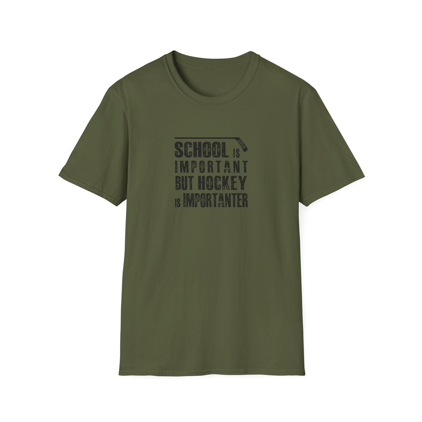 Le hockey est plus important T-shirt pour hommes