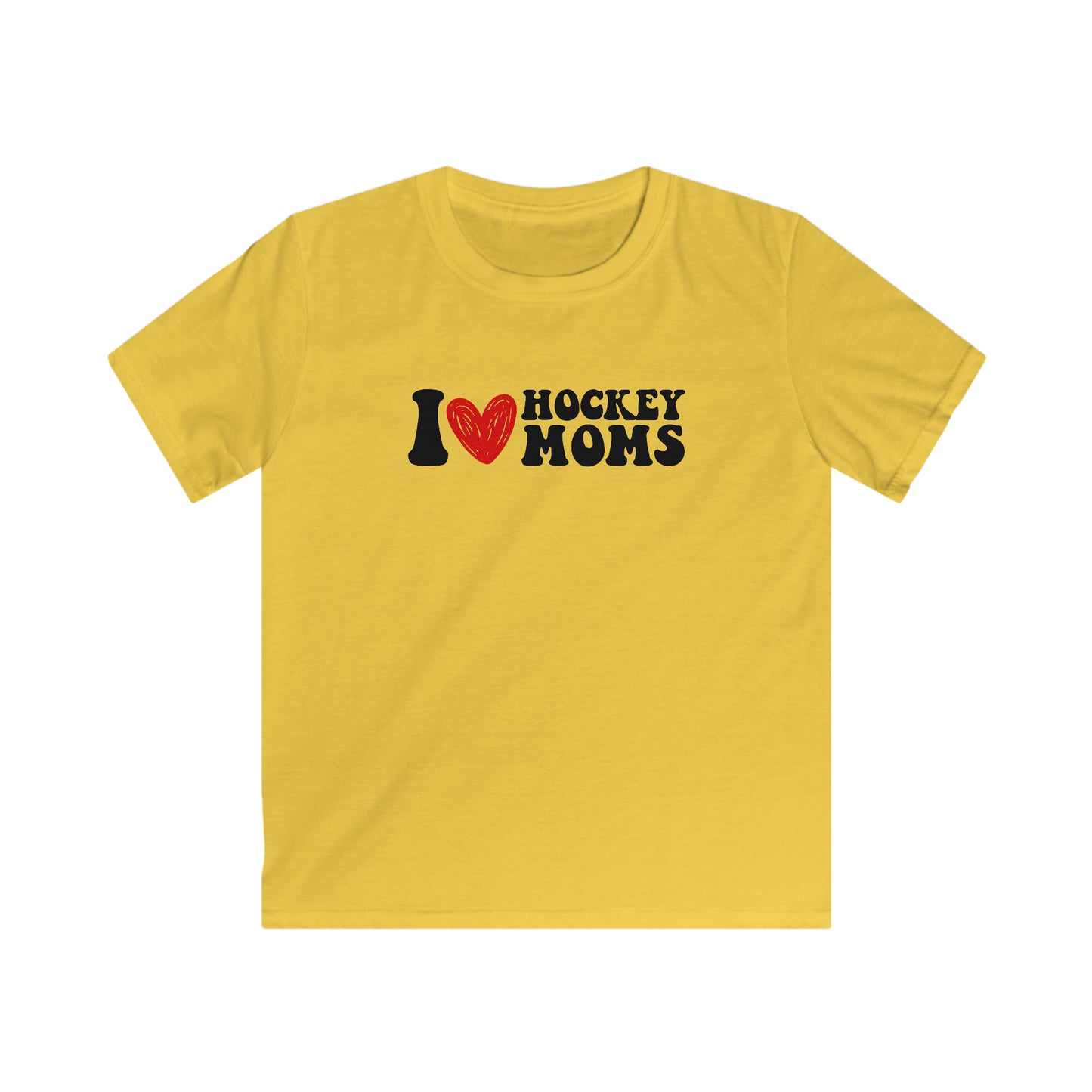 I ❤️ T-shirt Enfant Mamans de Hockey