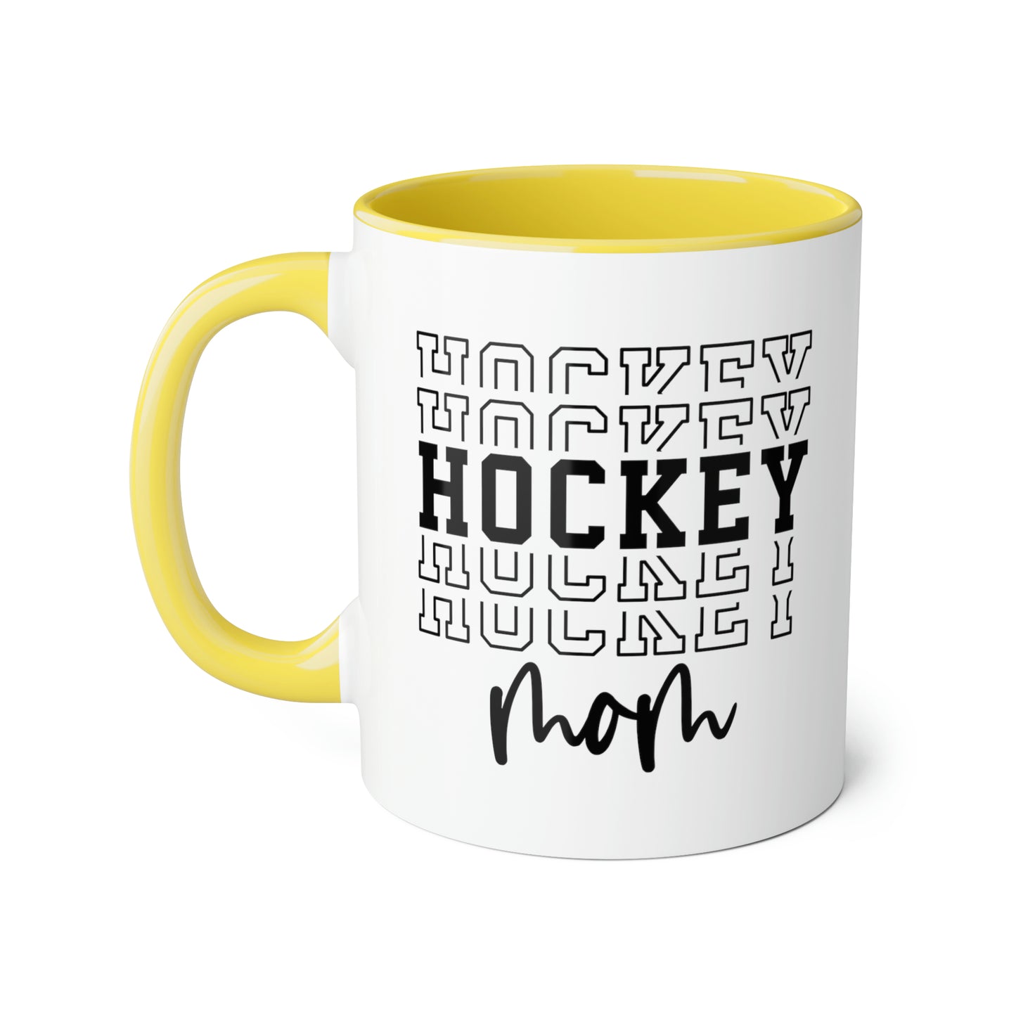 HOCKEY HOCKEY HOCKEY MOM Mug (6 couleurs), 11oz