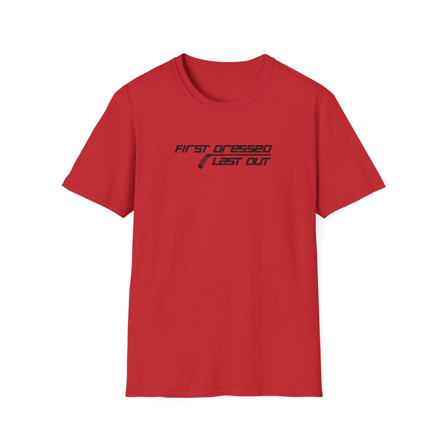 Habillé en premier. Dernier sorti. T-shirt Homme