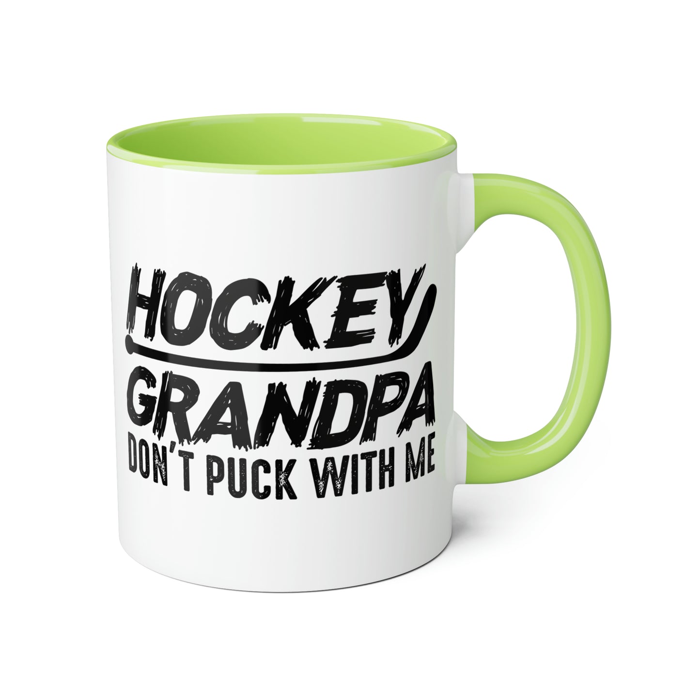 Ne Puck avec Grandpa Accent Mugs, 11oz