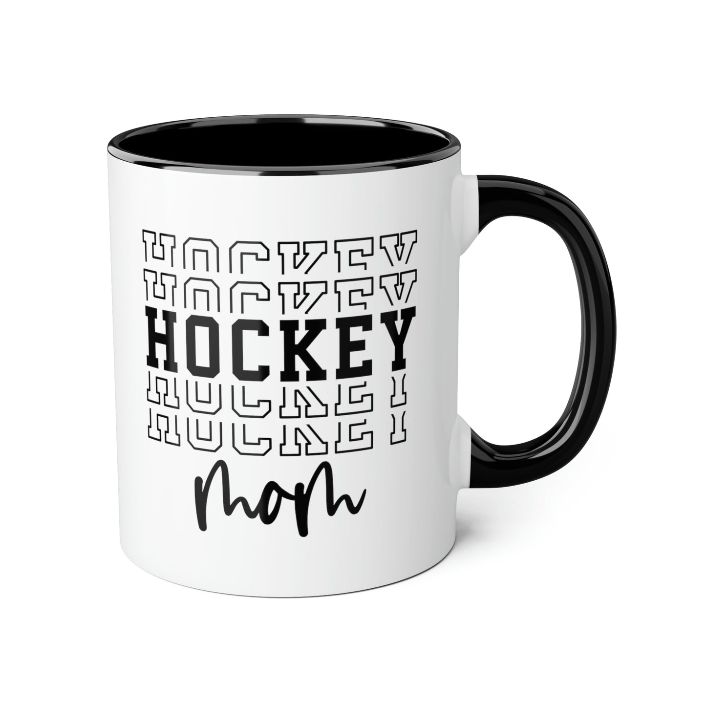 HOCKEY HOCKEY HOCKEY MOM Mug (6 couleurs), 11oz