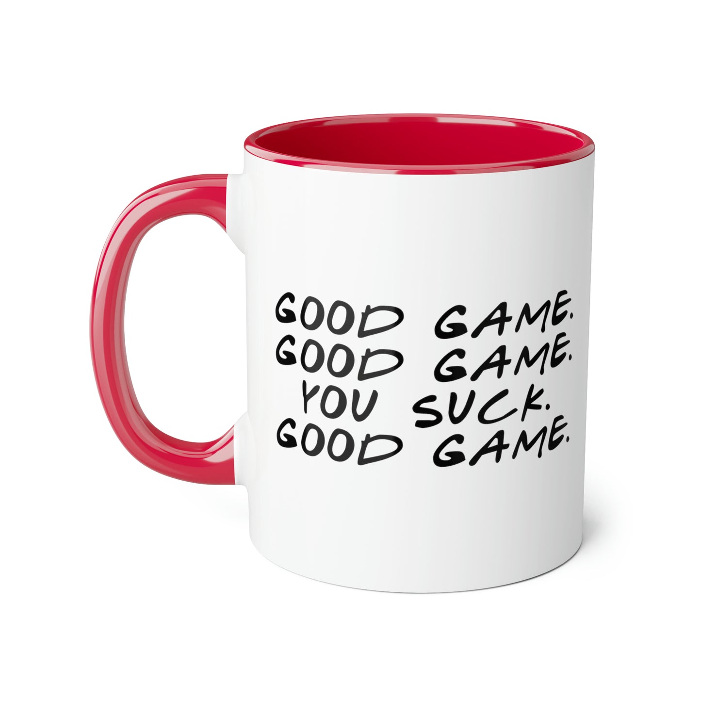 Tasse poignée de main (6 couleurs), 11oz