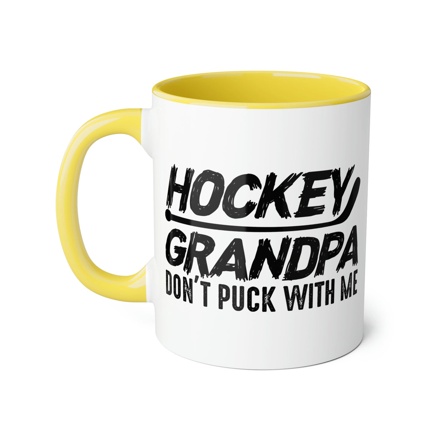 Ne Puck avec Grandpa Accent Mugs, 11oz