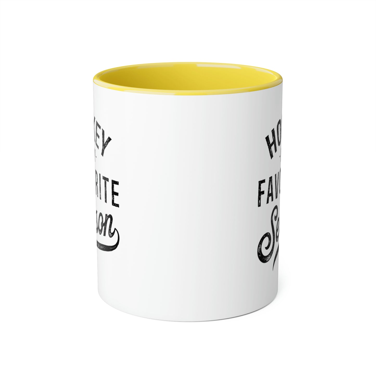 Tasse d'accent de saison préférée (6 couleurs), 11 oz