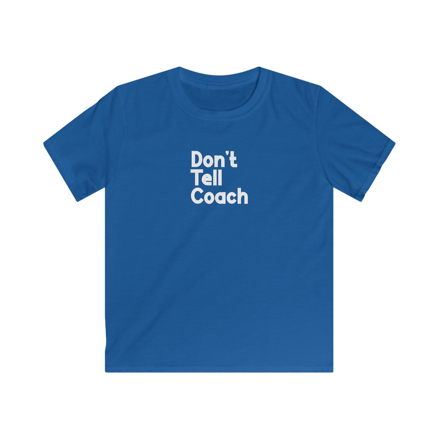 Ne le dites pas à l'entraîneur T-shirt enfant
