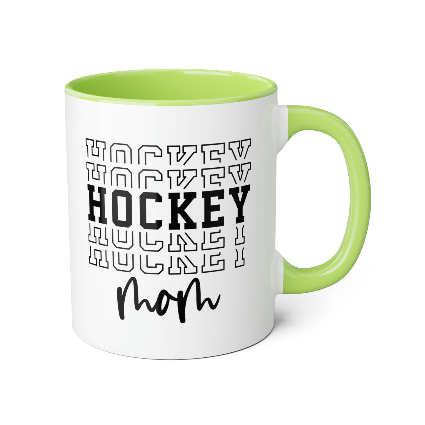 HOCKEY HOCKEY HOCKEY MOM Mug (6 couleurs), 11oz