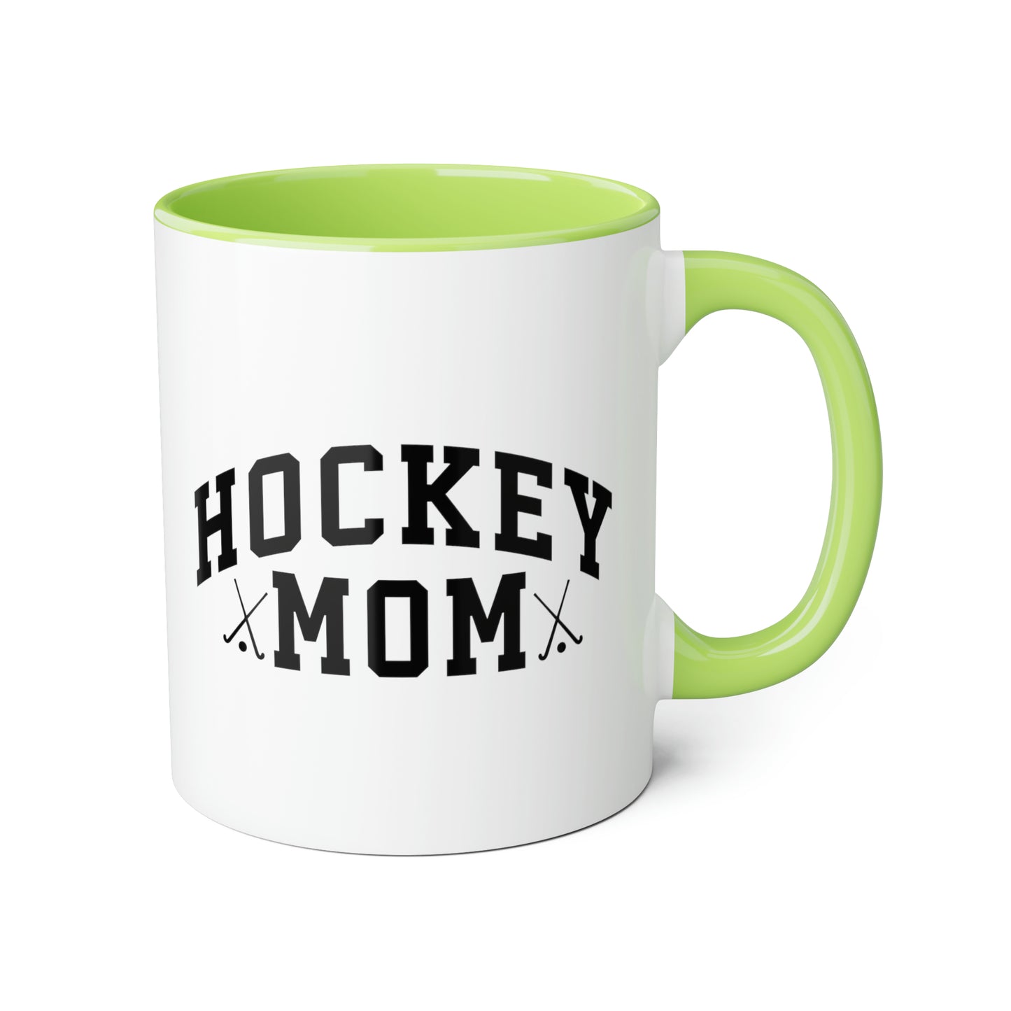 Tasse de maman de hockey classique (6 couleurs), 11oz