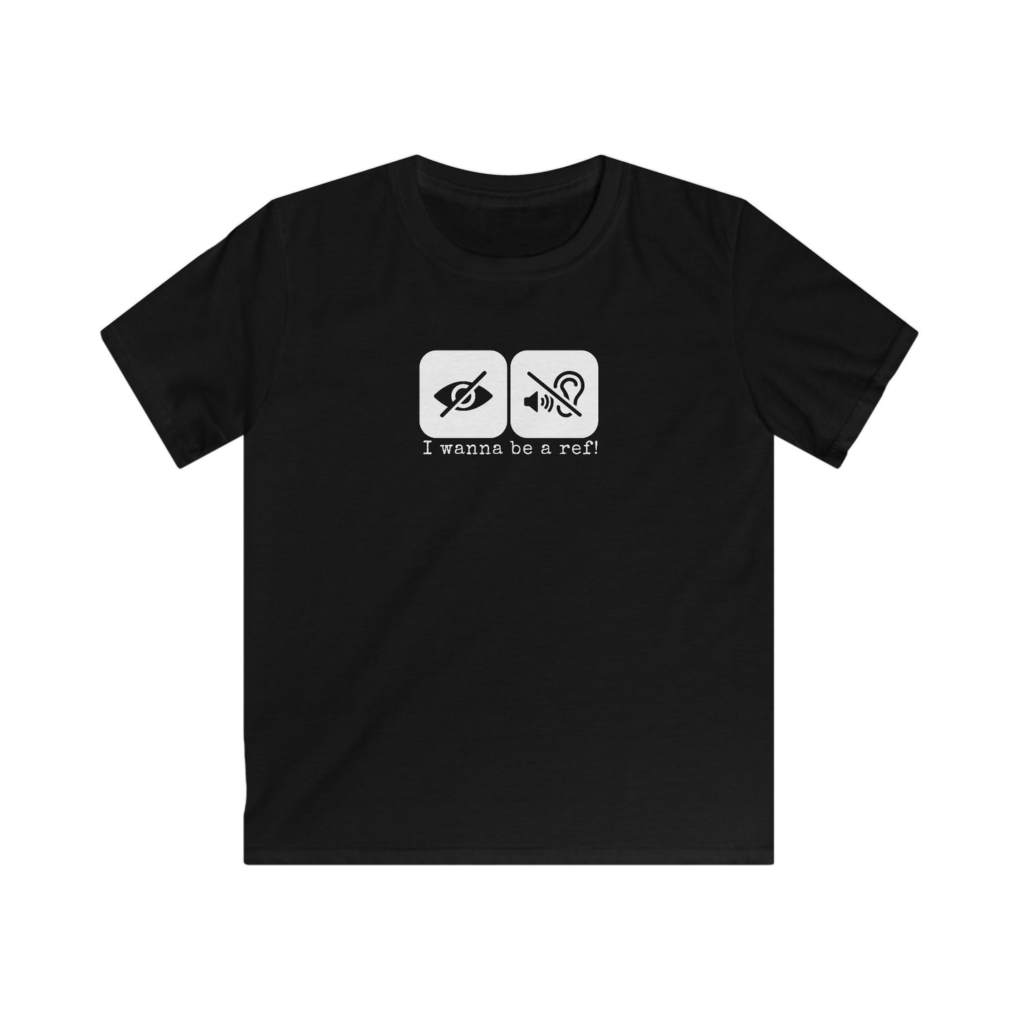 Je veux être un arbitre T-shirt enfant