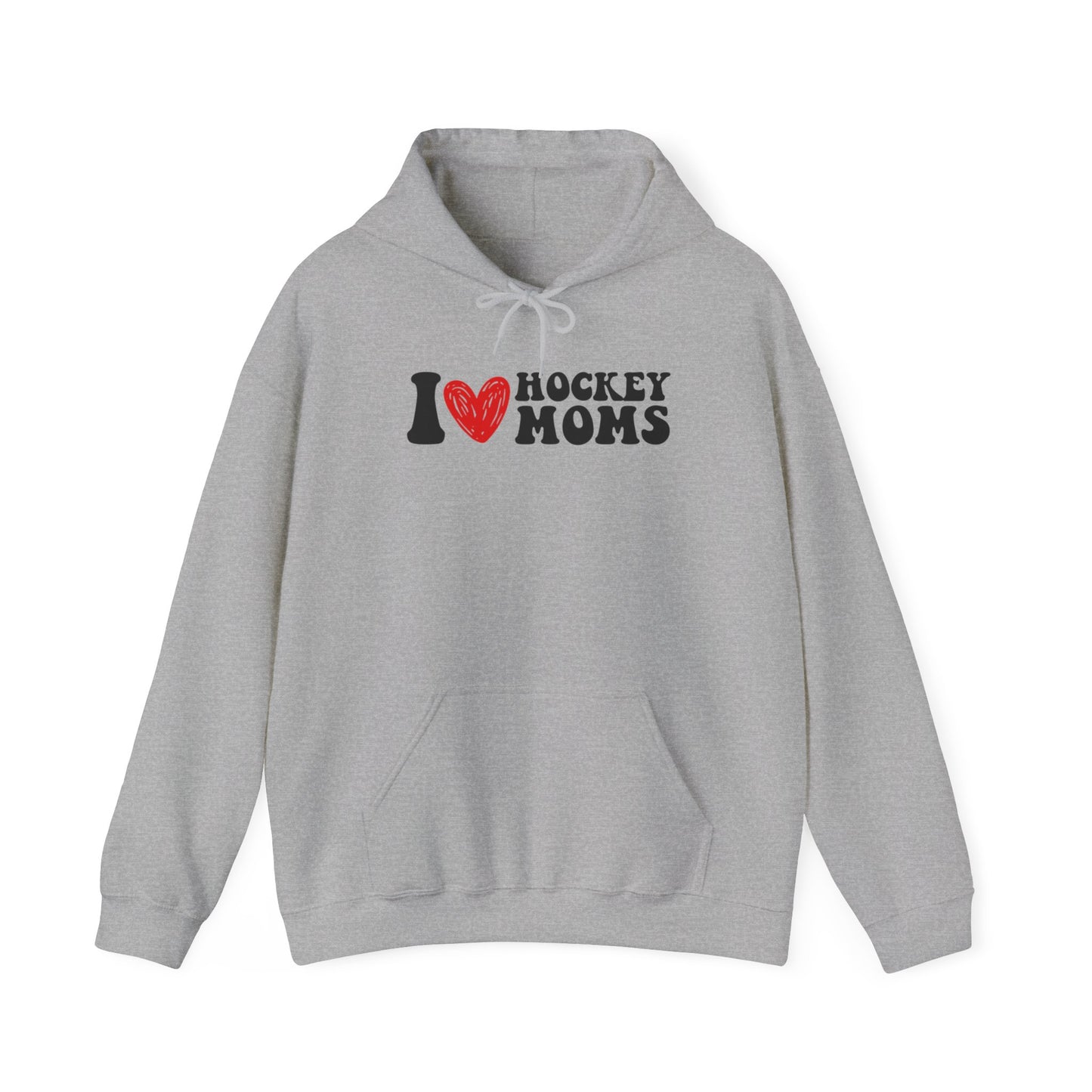 I ❤️ Sweat à capuche adulte Hockey Moms