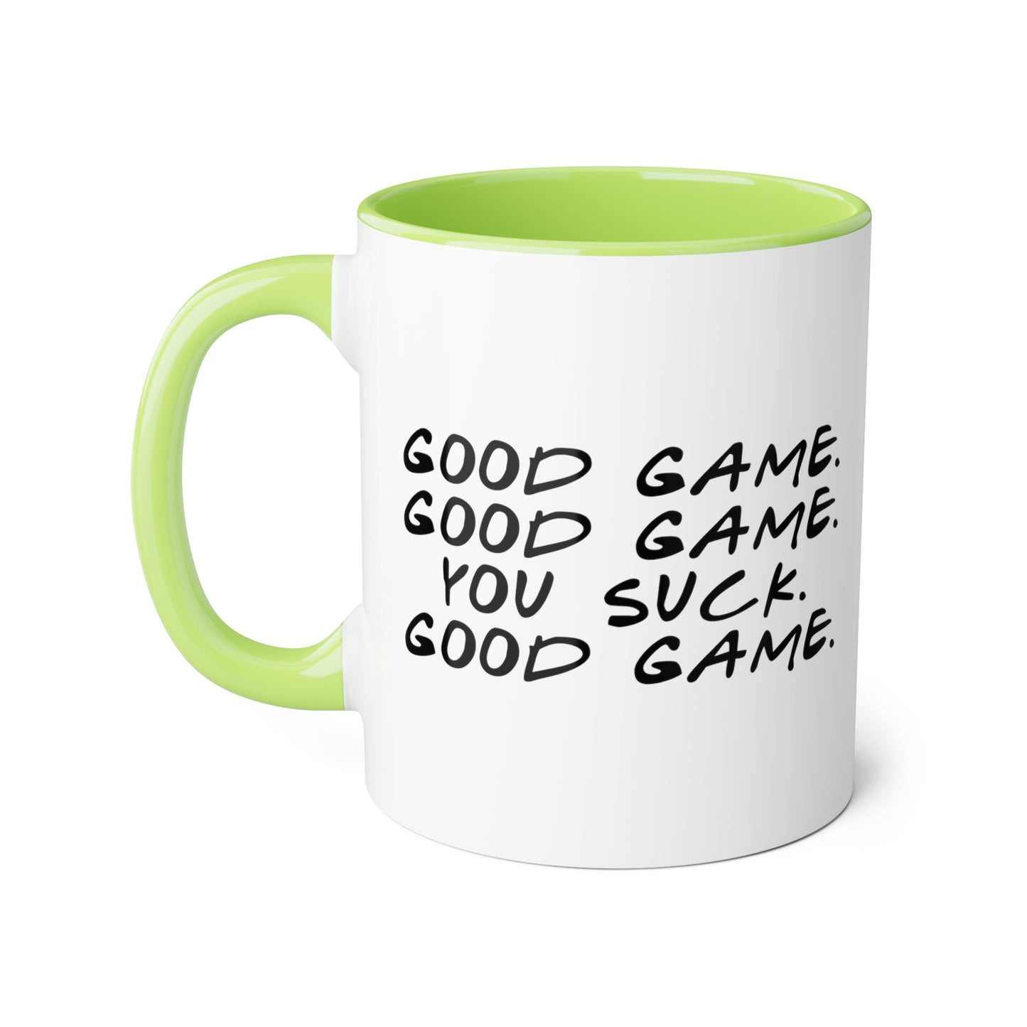 Tasse poignée de main (6 couleurs), 11oz