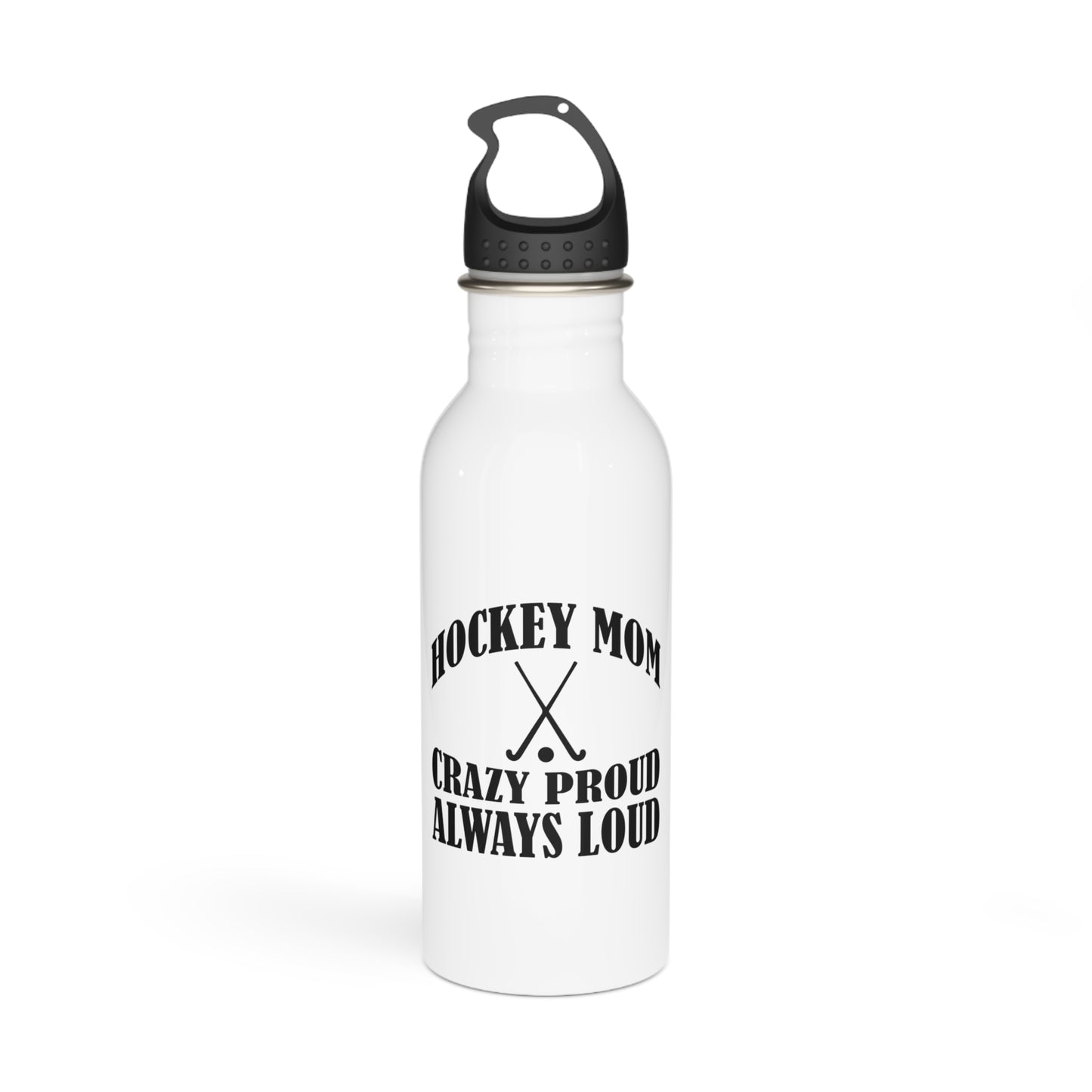 Bouteille d'eau en acier inoxydable Crazy Proud Always Loud