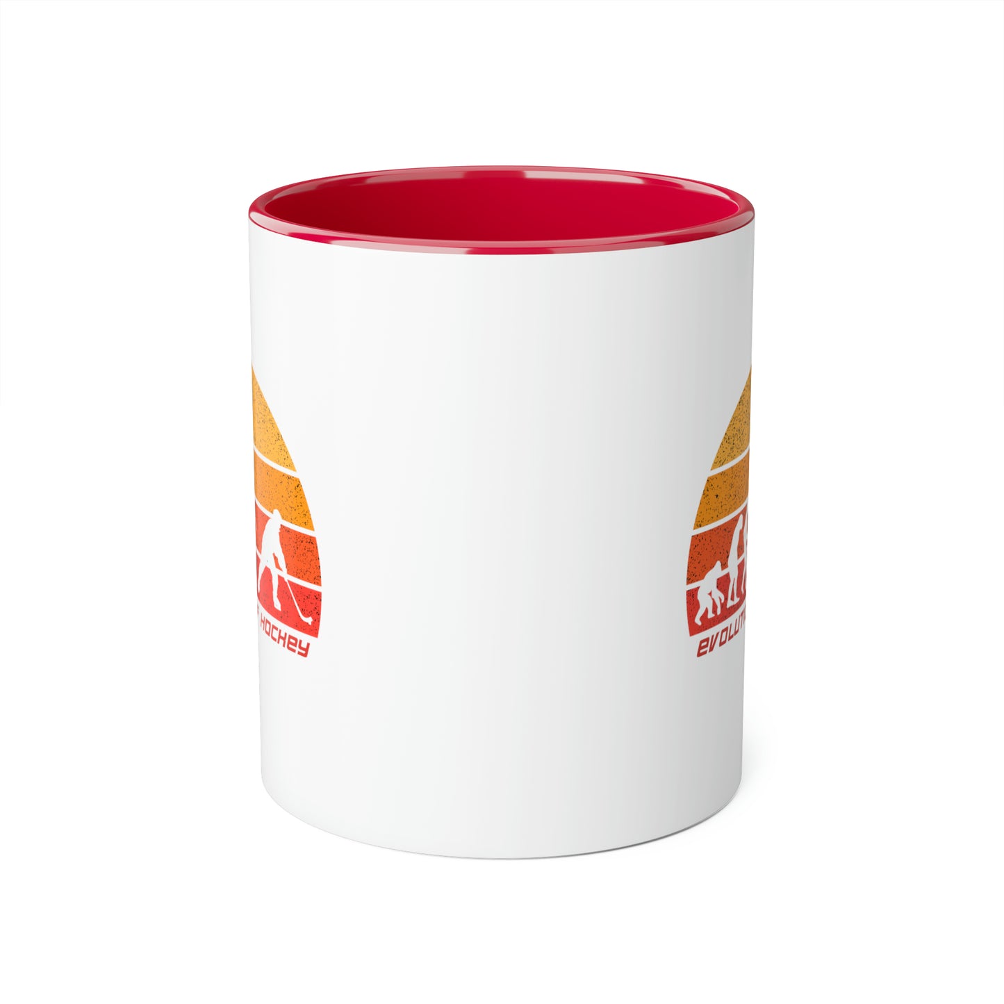 Tasse L'évolution du hockey (3 couleurs), 11oz