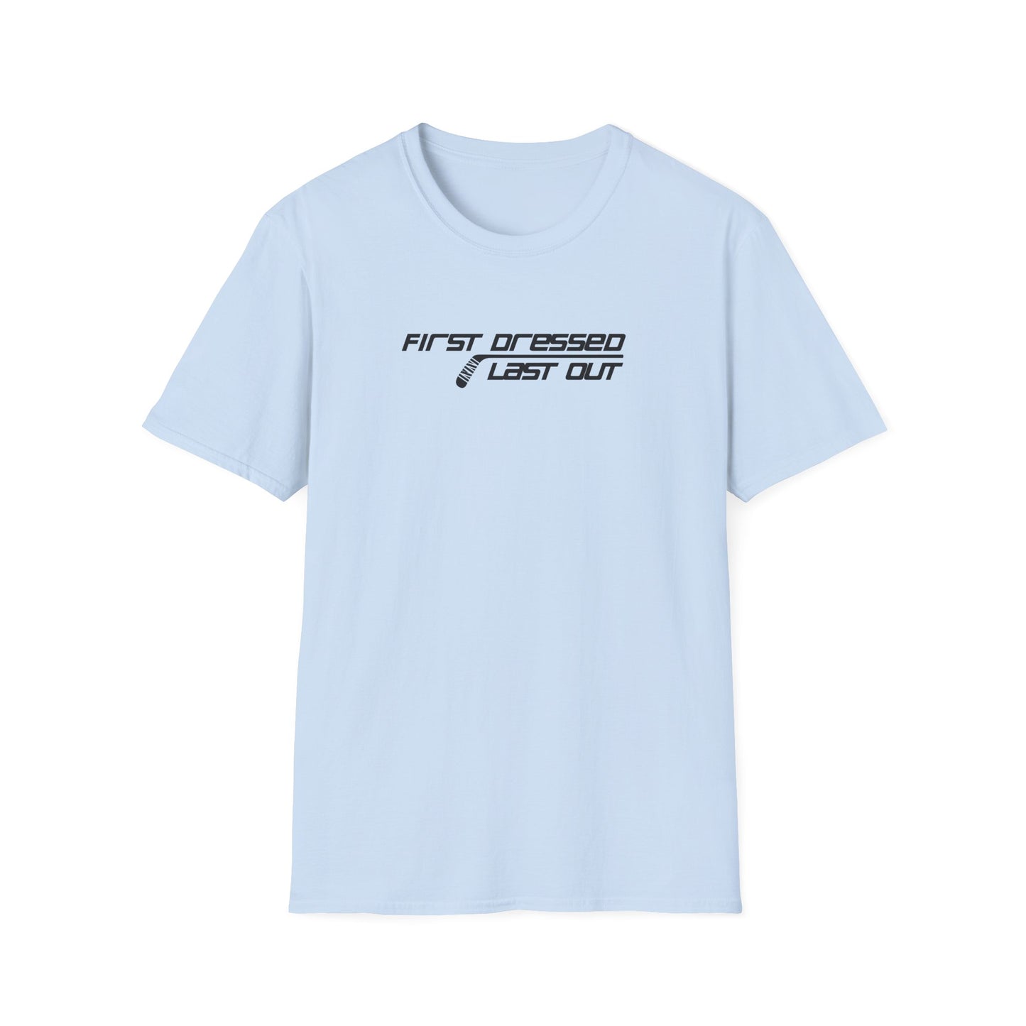 Habillé en premier. Dernier sorti. T-shirt Homme