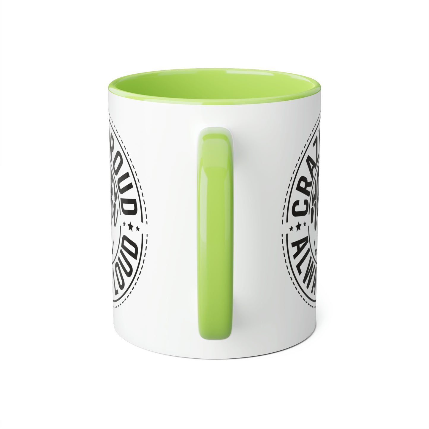 Tasse Crazy Proud Hockey Nana (6 couleurs), 11oz