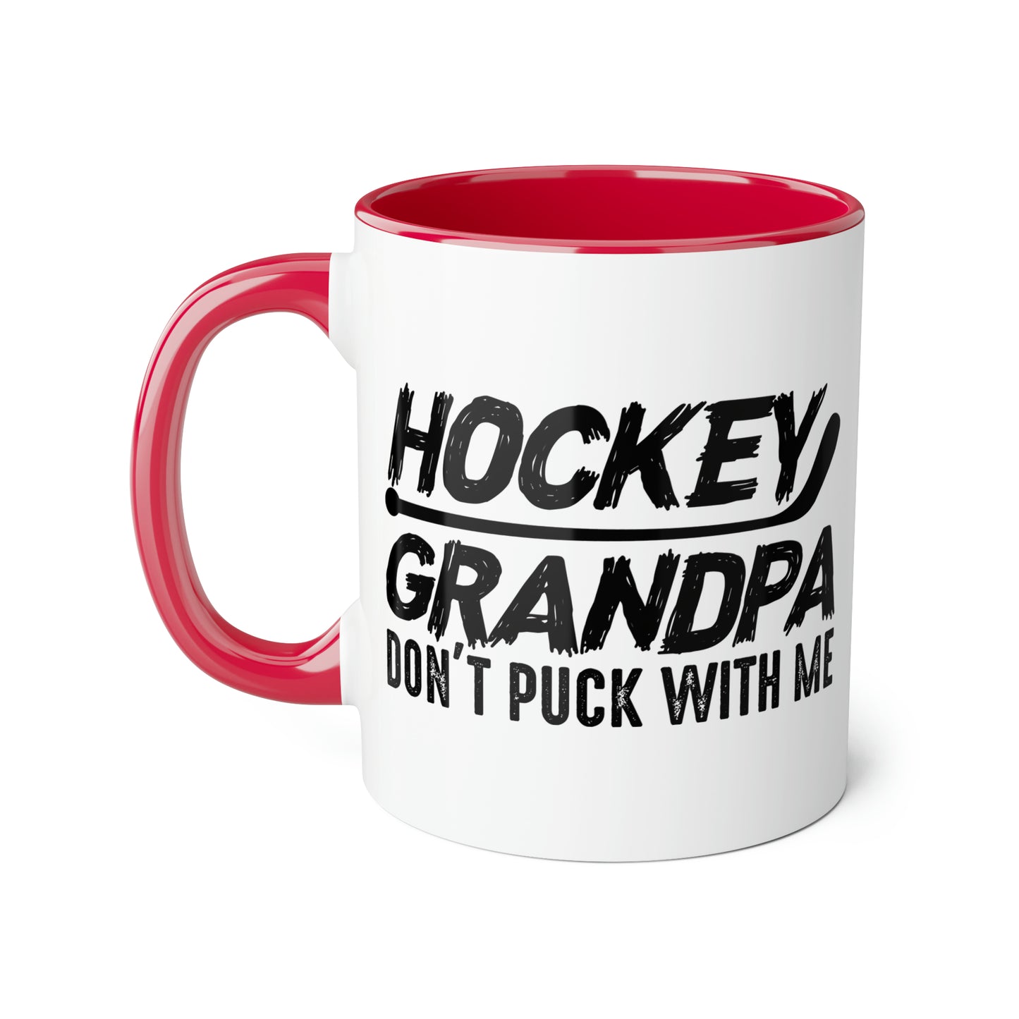 Ne Puck avec Grandpa Accent Mugs, 11oz