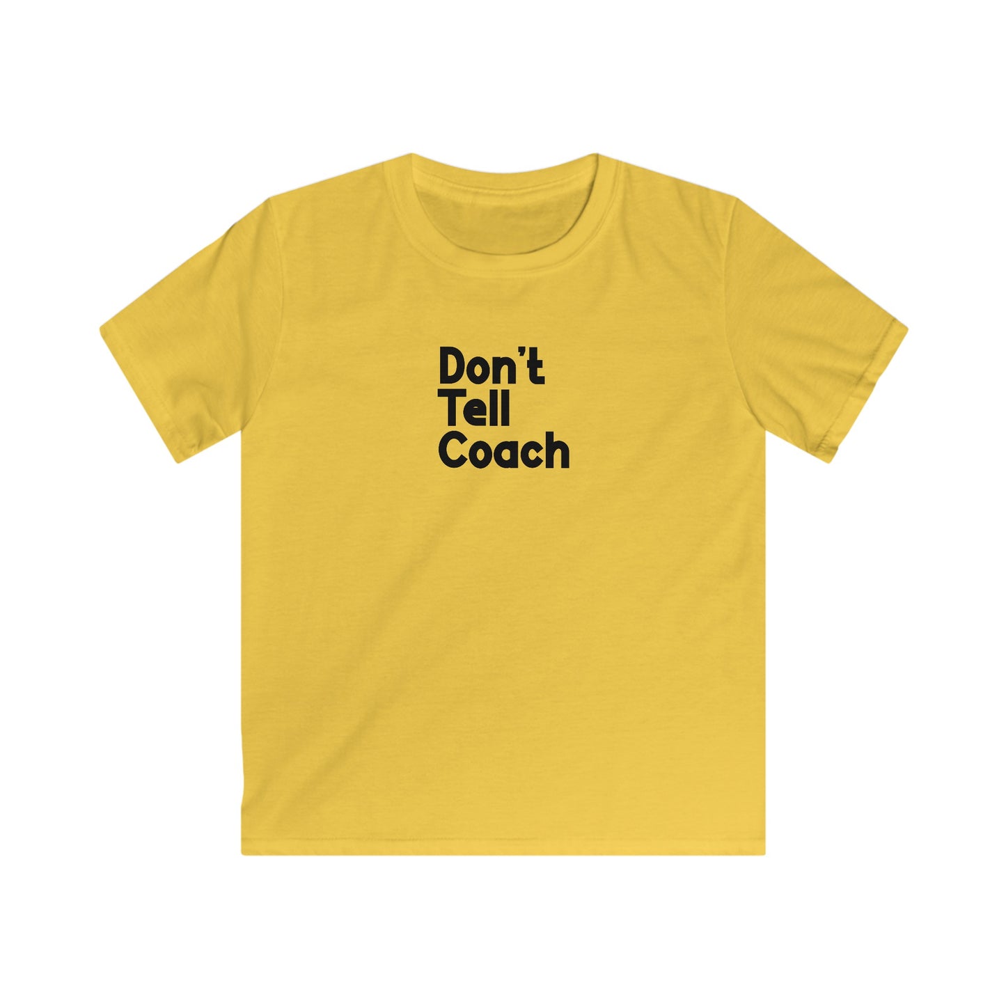 Ne le dites pas à l'entraîneur T-shirt enfant