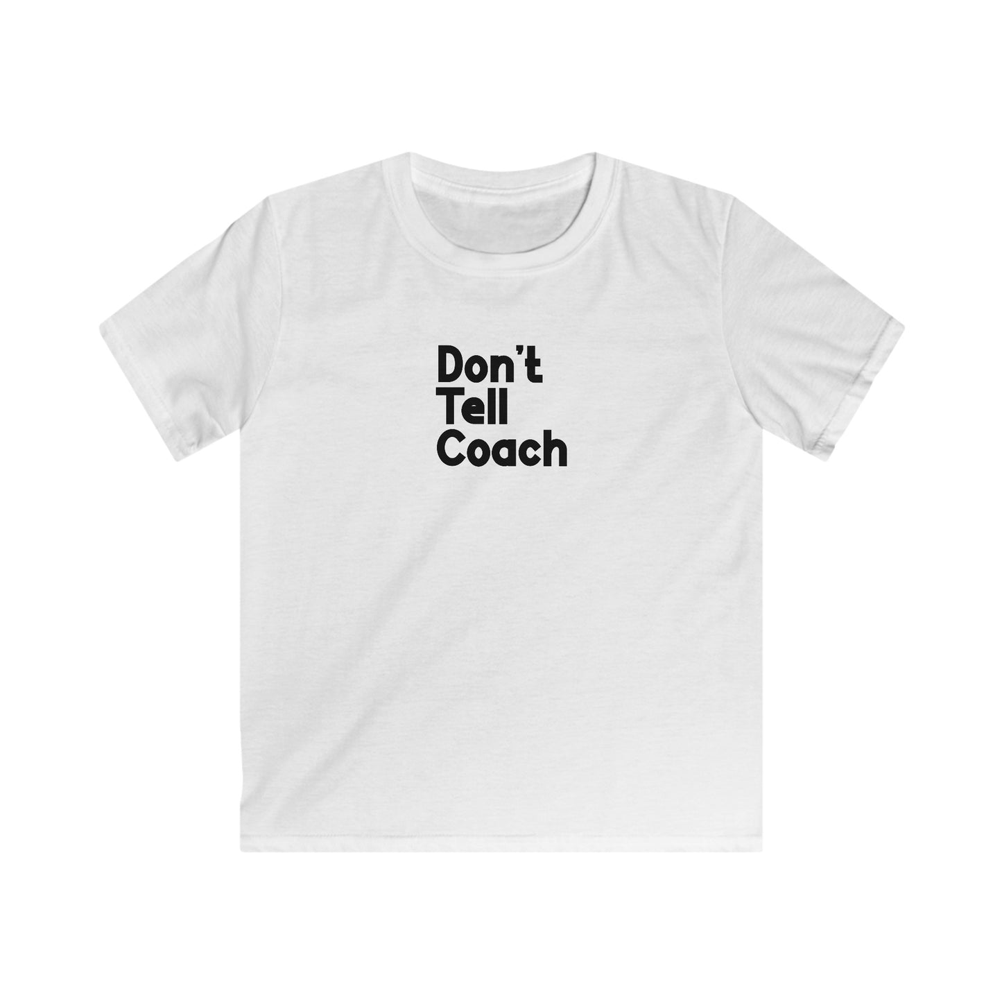 Ne le dites pas à l'entraîneur T-shirt enfant
