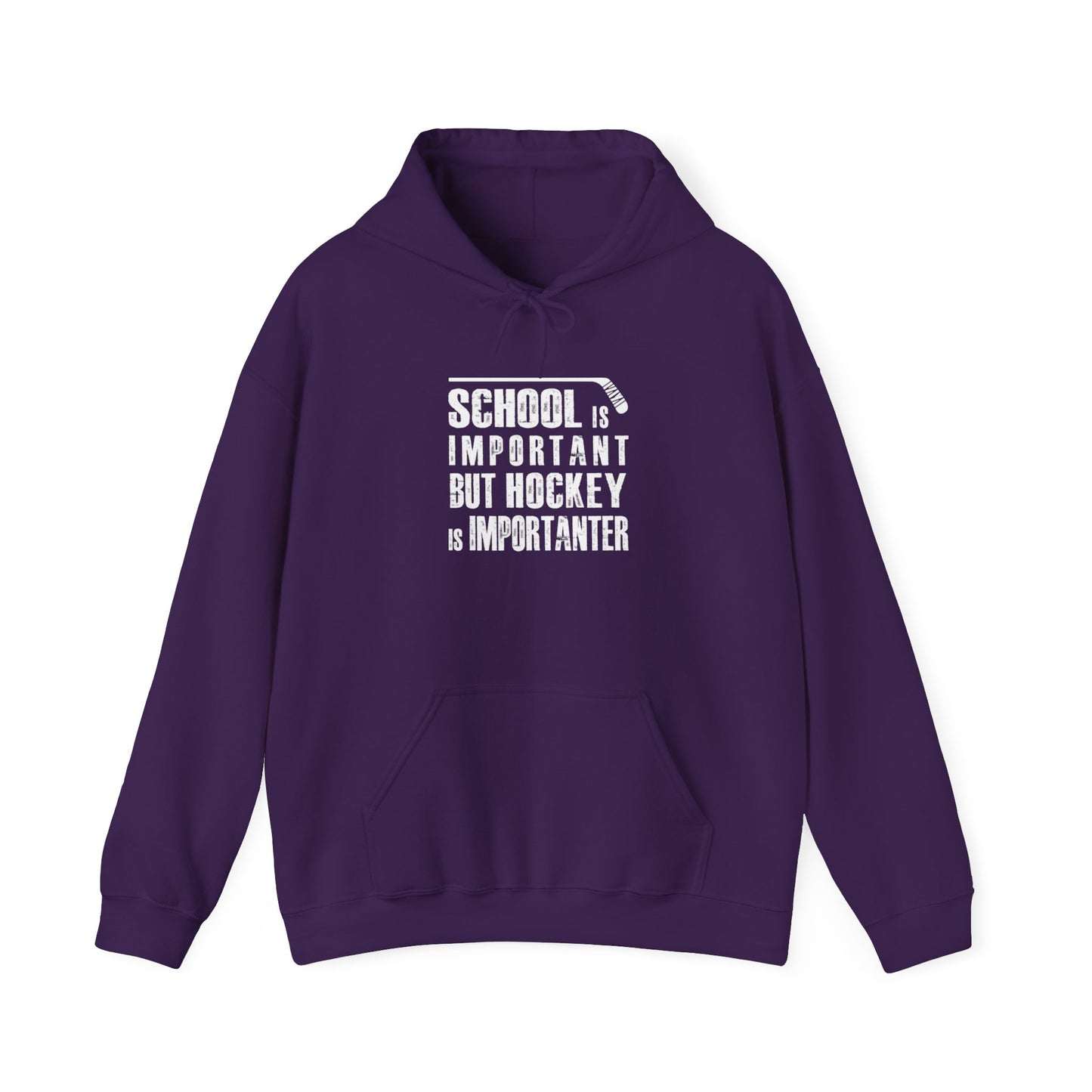 Le hockey est un sweat à capuche adulte plus important
